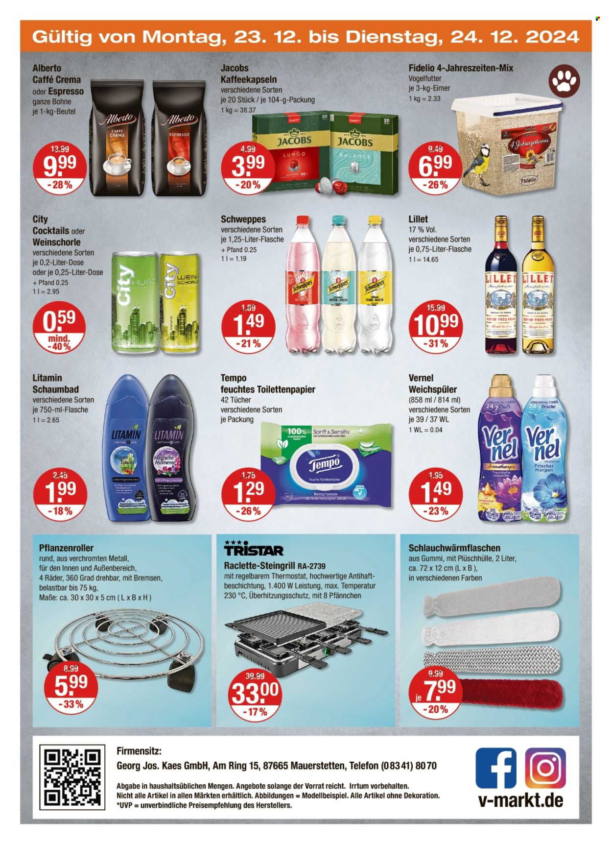 V-Markt Prospekte  - 19.12.2024 - 24.12.2024. Seite 24