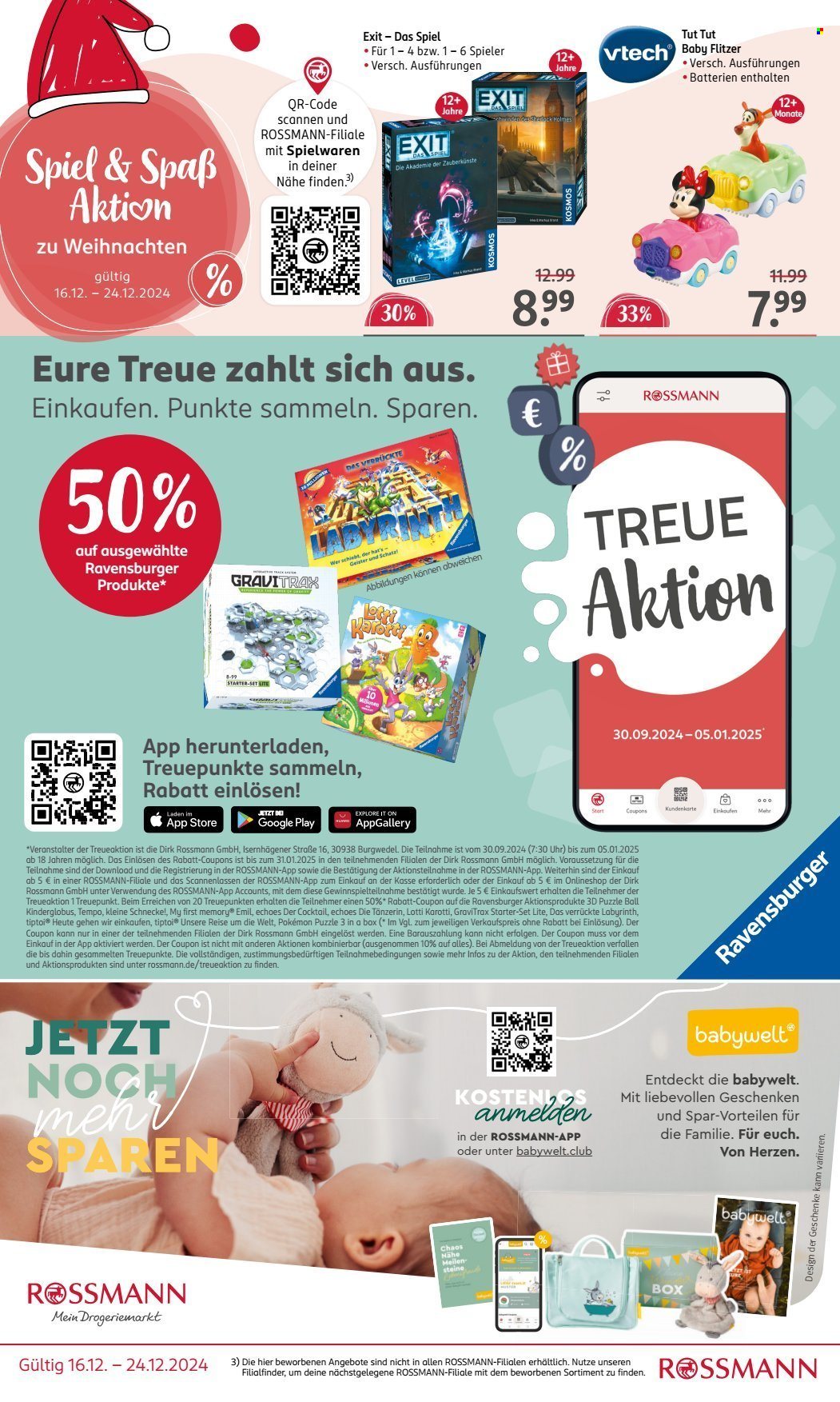Rossmann Prospekte  - 16.12.2024 - 24.12.2024. Seite 12