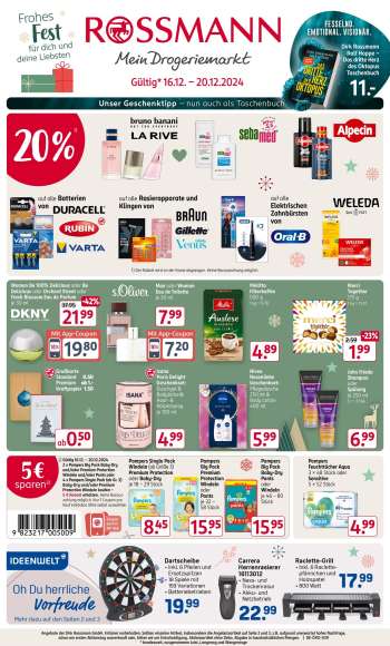 Prospekte Rossmann - 16.12.2024 - 20.12.2024.