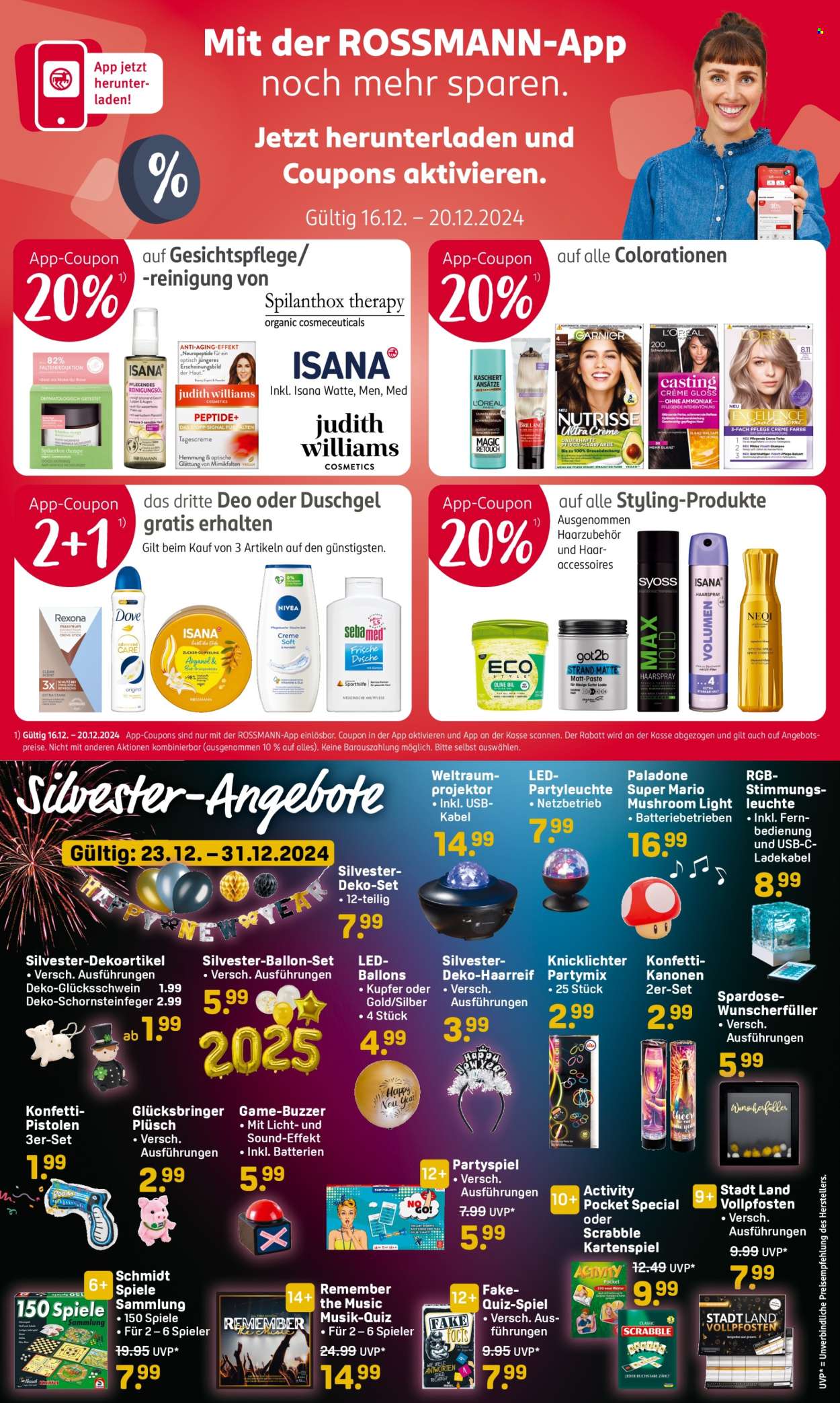 Rossmann Prospekte  - 16.12.2024 - 20.12.2024. Seite 16