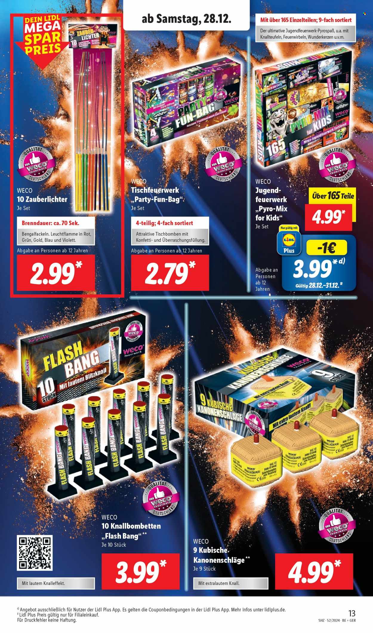 Lidl Prospekte  - 28.12.2024 - 31.12.2024. Seite 13
