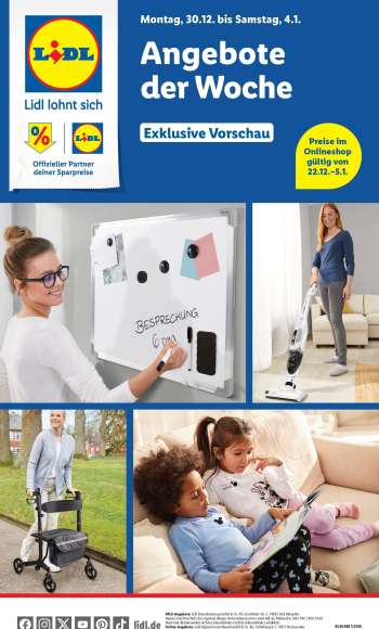Prospekte Lidl - 30.12.2024 - 4.01.2025.
