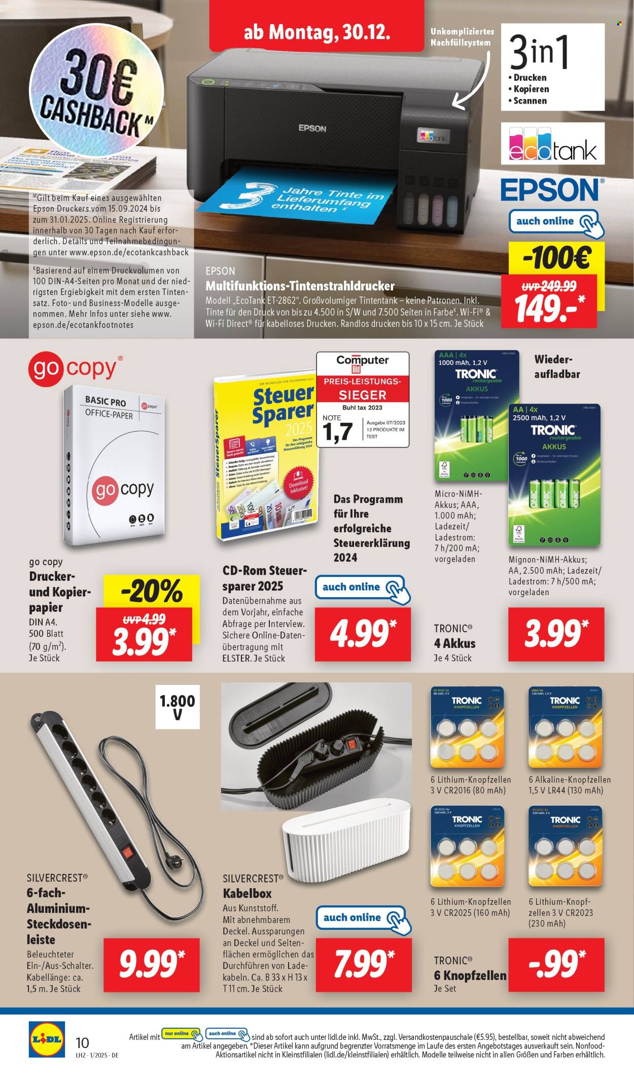 Lidl Prospekte  - 30.12.2024 - 4.01.2025. Seite 2