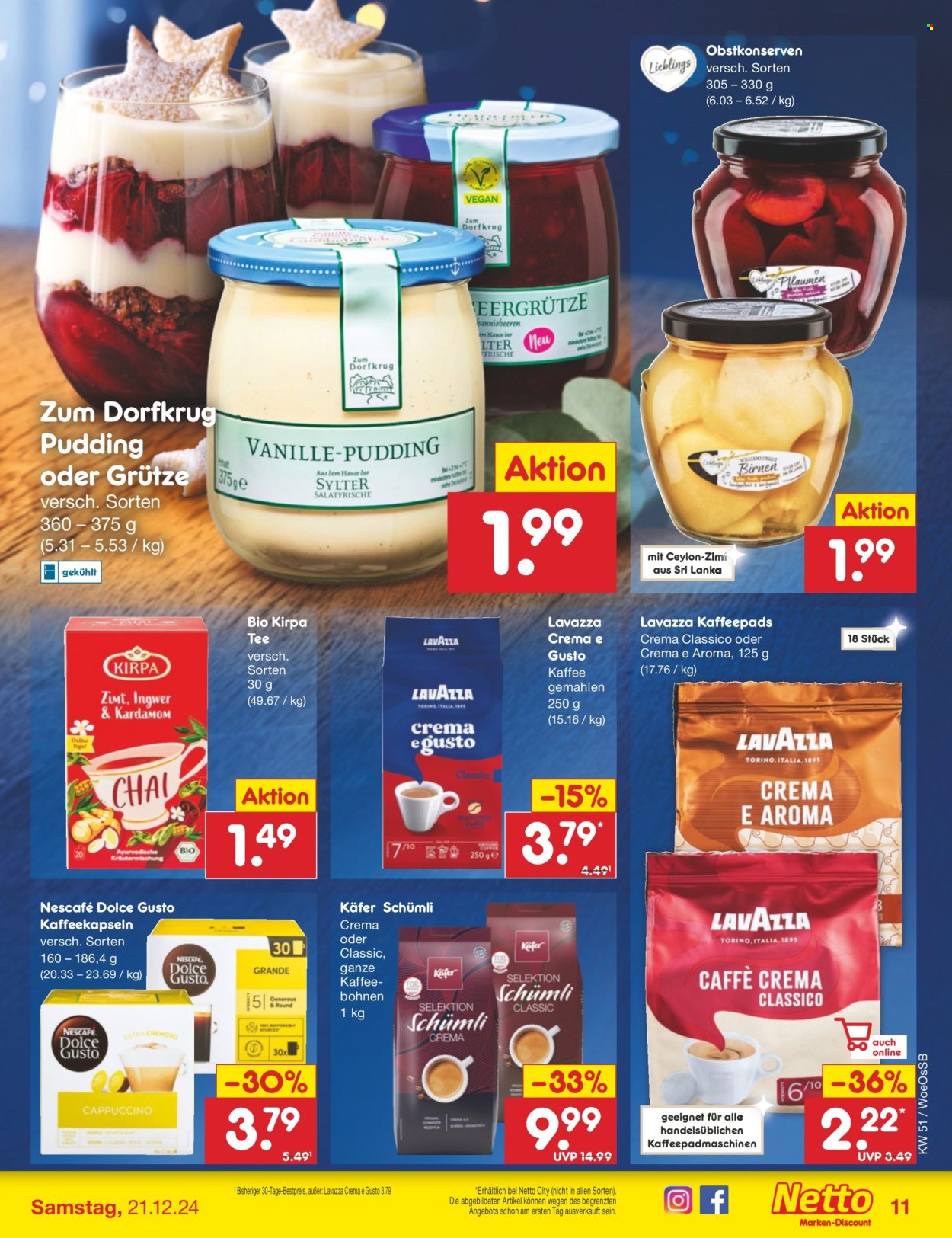 Netto Marken-Discount Prospekte  - 16.12.2024 - 21.12.2024. Seite 11