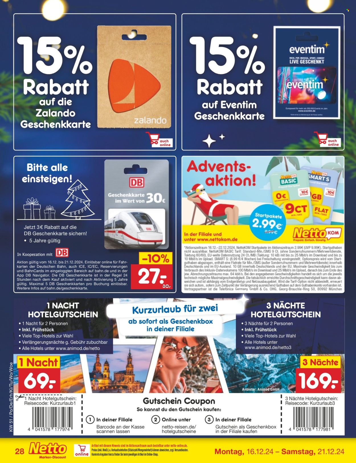Netto Marken-Discount Prospekte  - 16.12.2024 - 21.12.2024. Seite 35