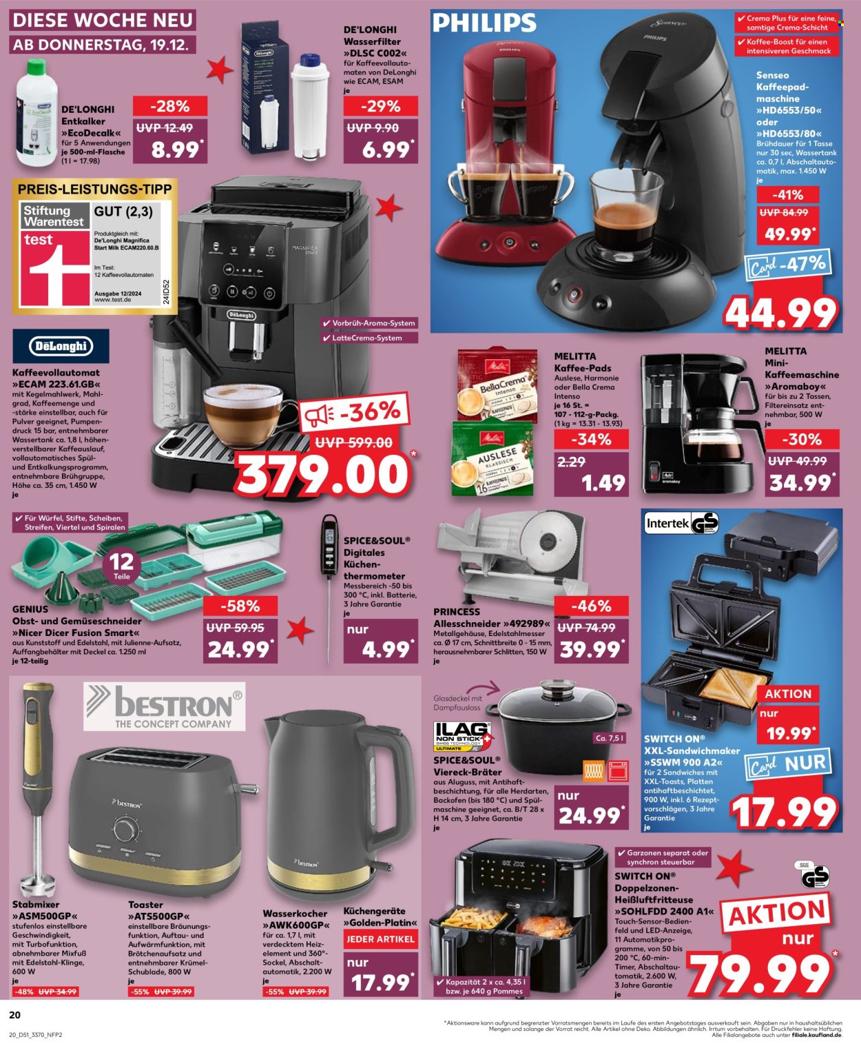Kaufland Prospekte  - 19.12.2024 - 24.12.2024. Seite 20