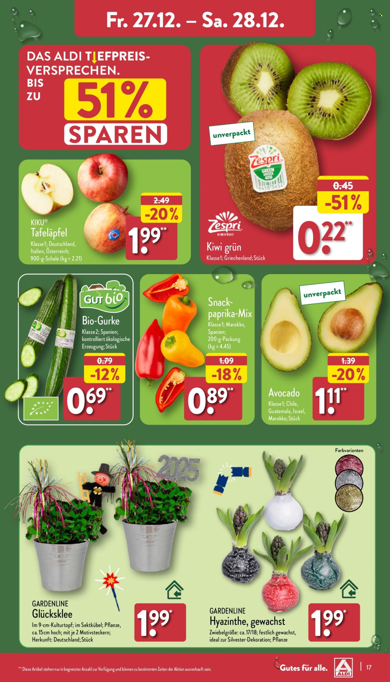 ALDI Nord Prospekte  - 23.12.2024 - 28.12.2024. Seite 17