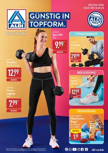 Prospekte ALDI Nord - 2.01.2025 - 16.01.2025.