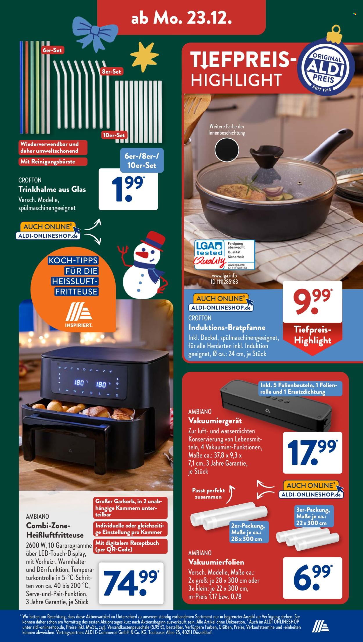 ALDI SÜD Prospekte  - 23.12.2024 - 28.12.2024. Seite 21