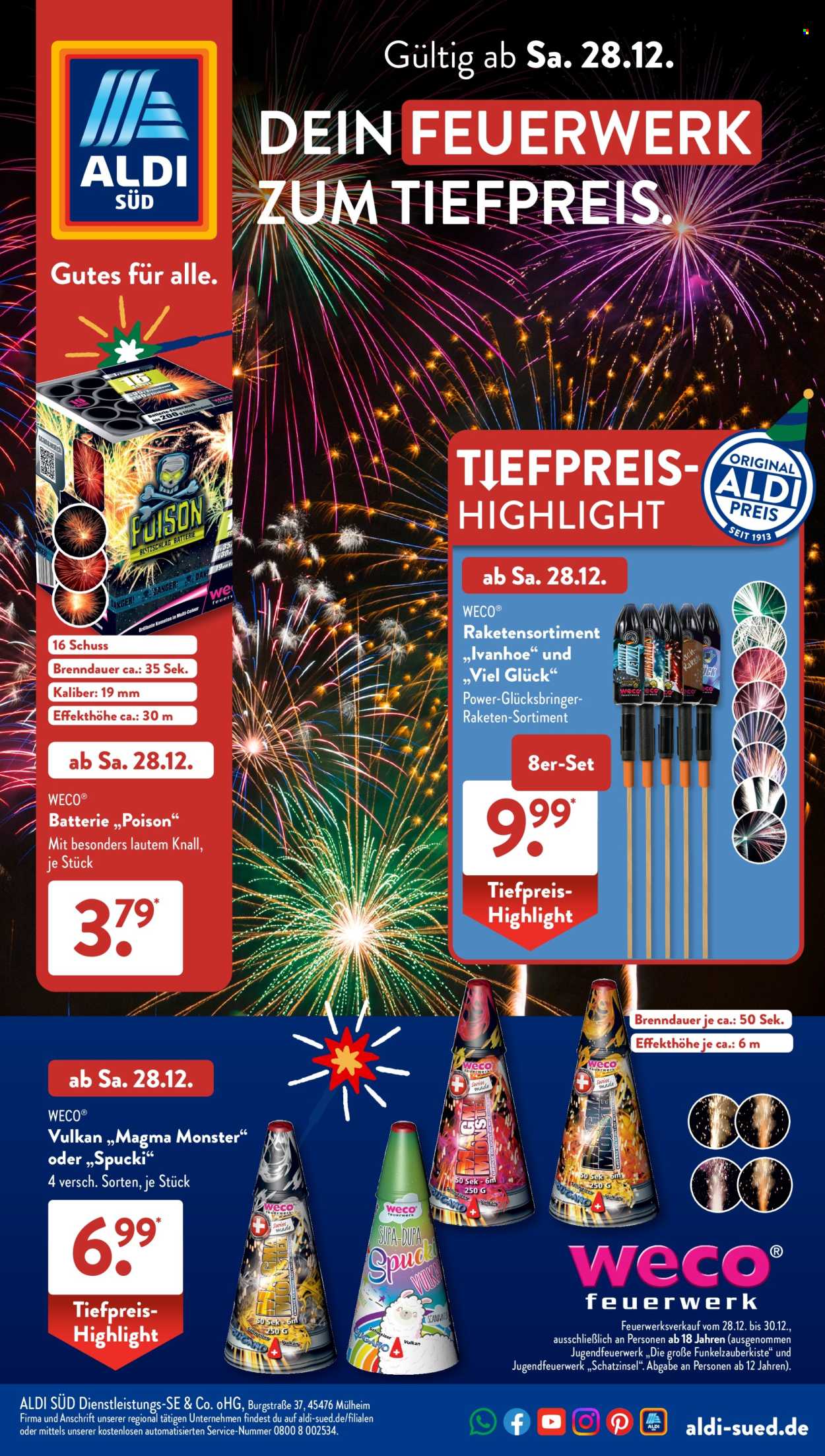ALDI SÜD Prospekte  - 23.12.2024 - 28.12.2024. Seite 33