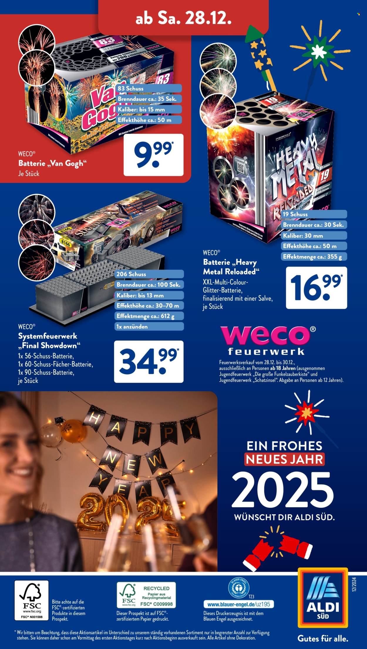 ALDI SÜD Prospekte  - 23.12.2024 - 28.12.2024. Seite 40