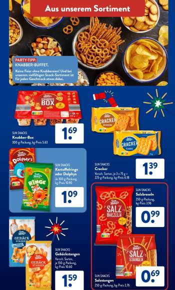 thumbnail - SUN SNACKS Salzstangen