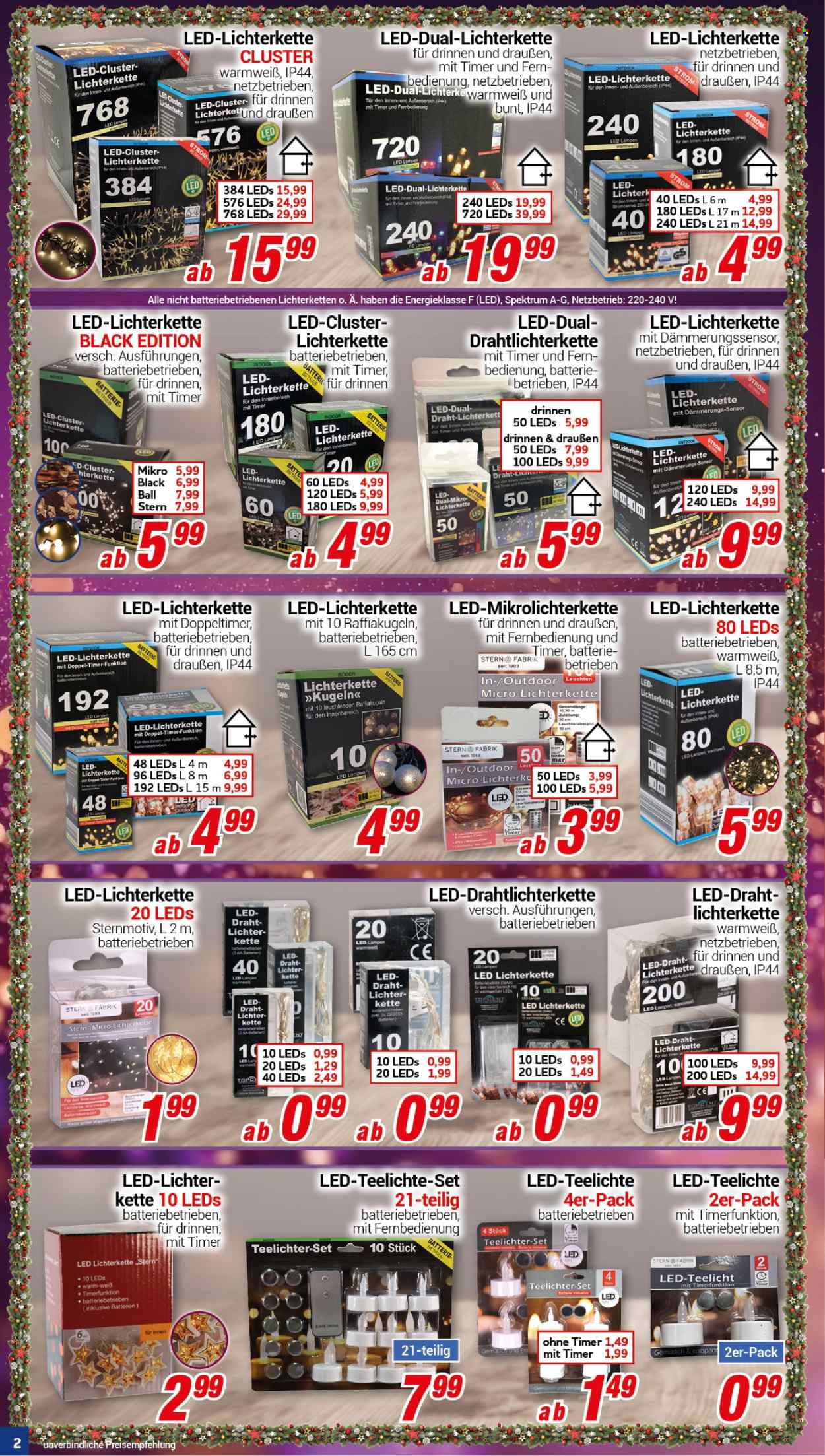 CENTERSHOP Prospekte  - 16.12.2024 - 21.12.2024. Seite 2