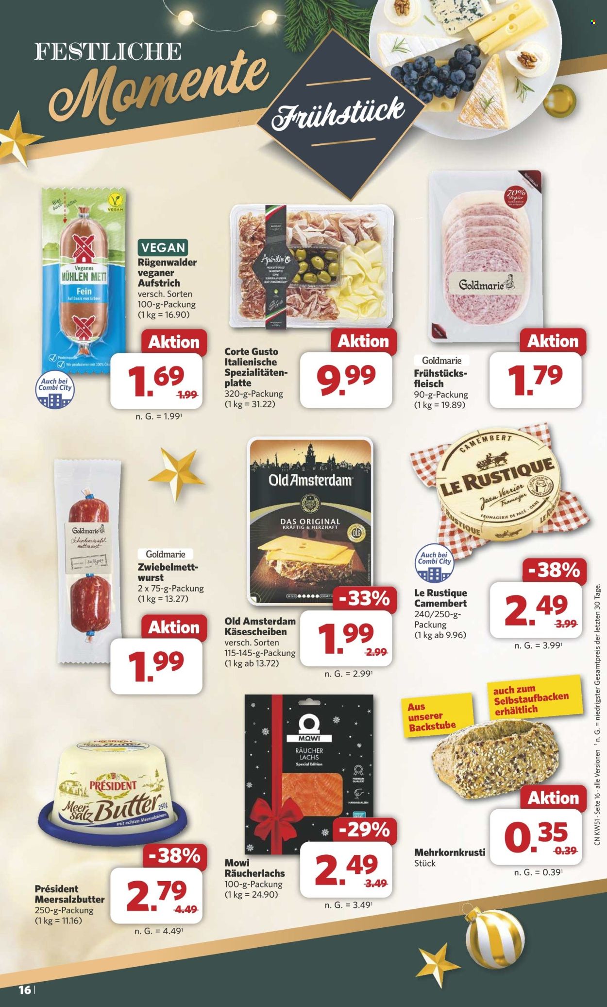 Combi Prospekte  - 16.12.2024 - 24.12.2024. Seite 16