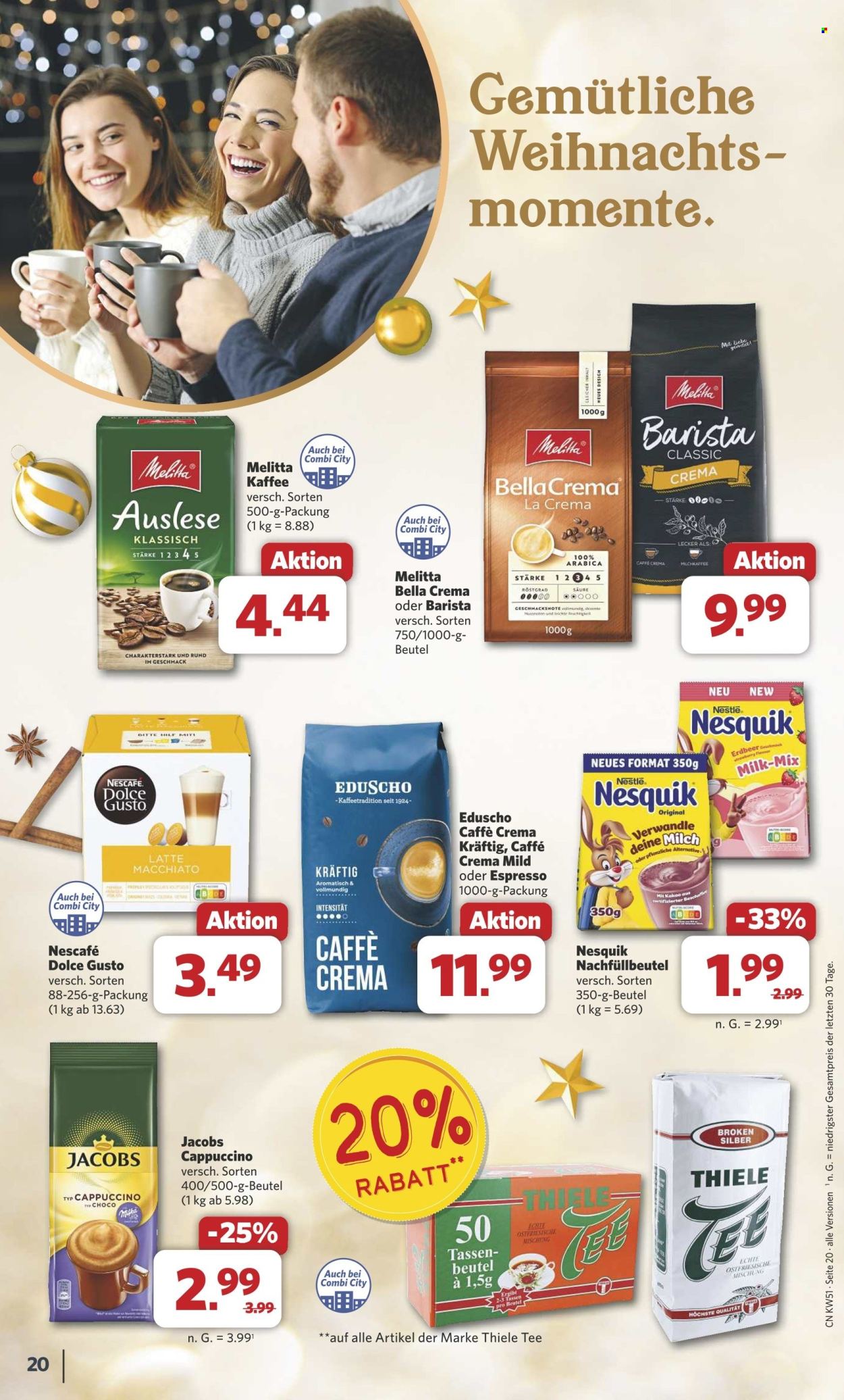Combi Prospekte  - 16.12.2024 - 24.12.2024. Seite 20