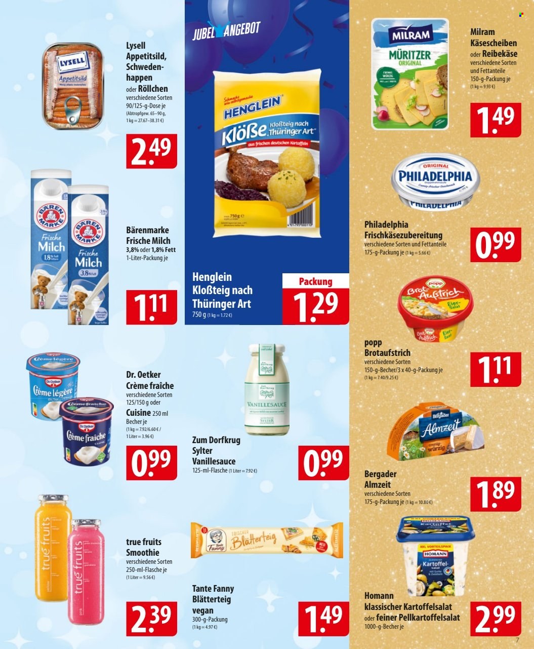 famila Prospekte  - 16.12.2024 - 24.12.2024. Seite 7