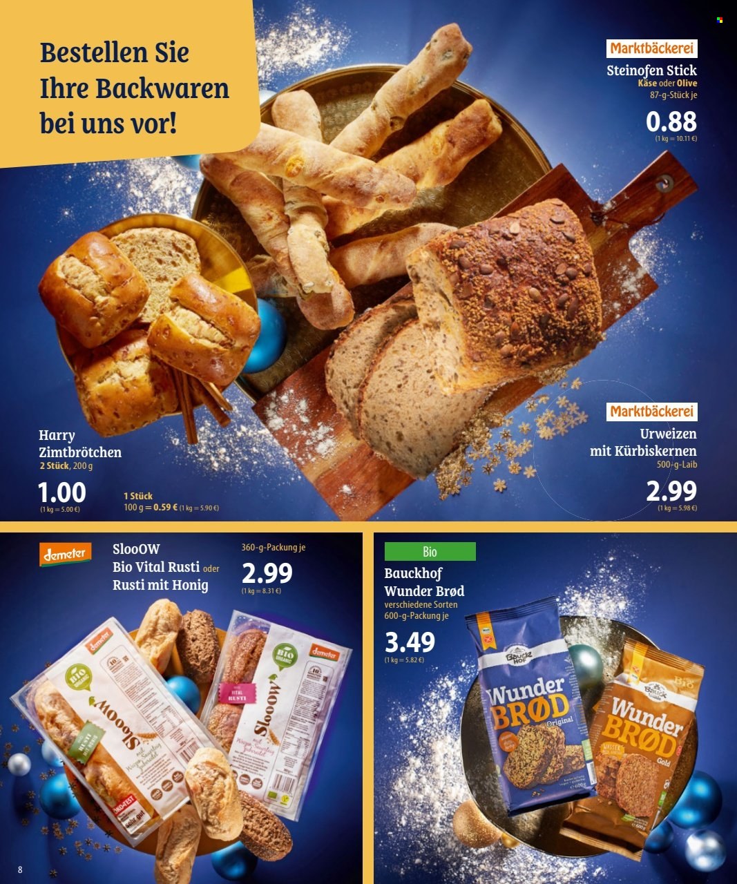 famila Prospekte  - 16.12.2024 - 31.12.2024. Seite 8