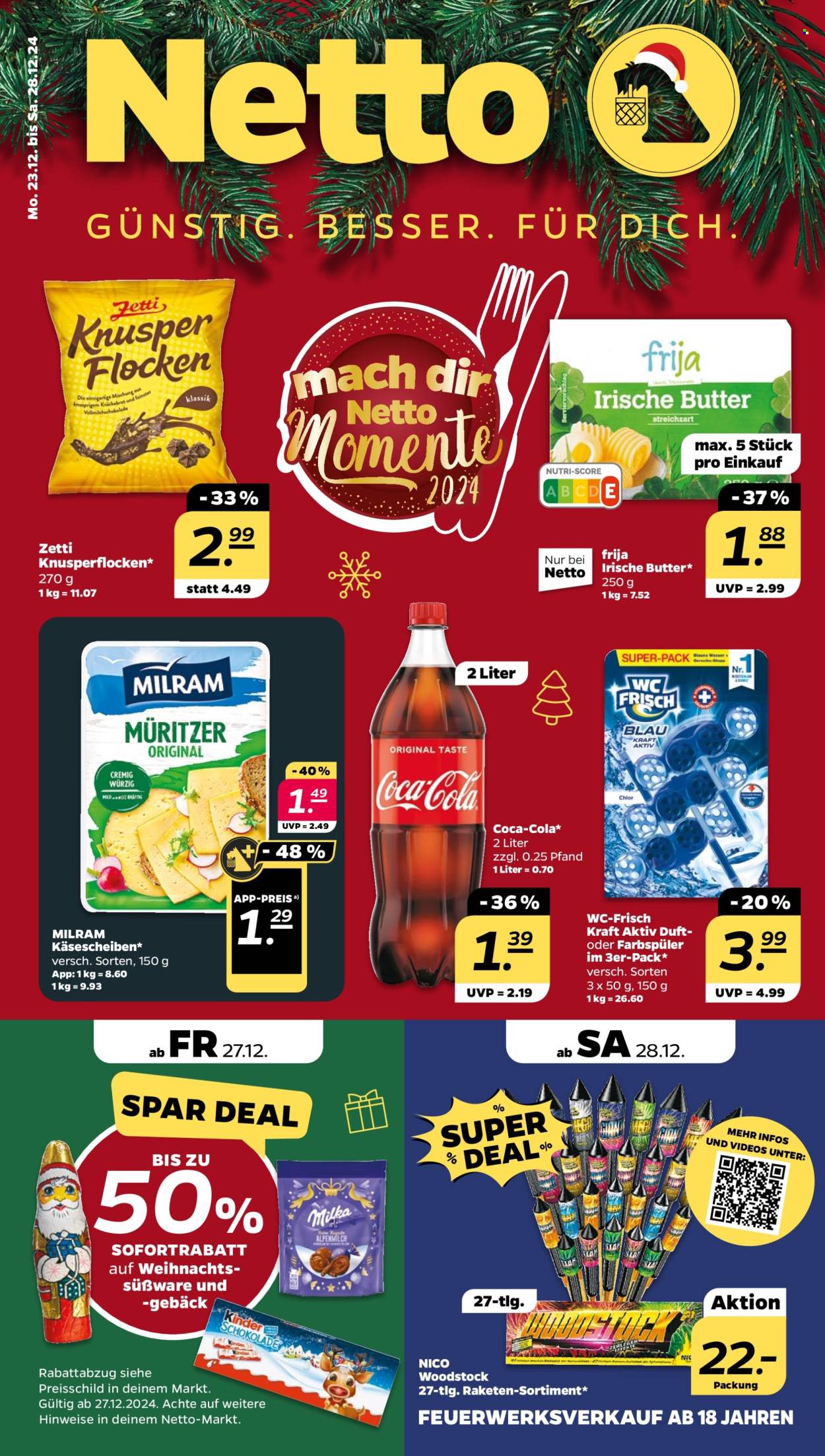 Netto Prospekte  - 23.12.2024 - 28.12.2024. Seite 1