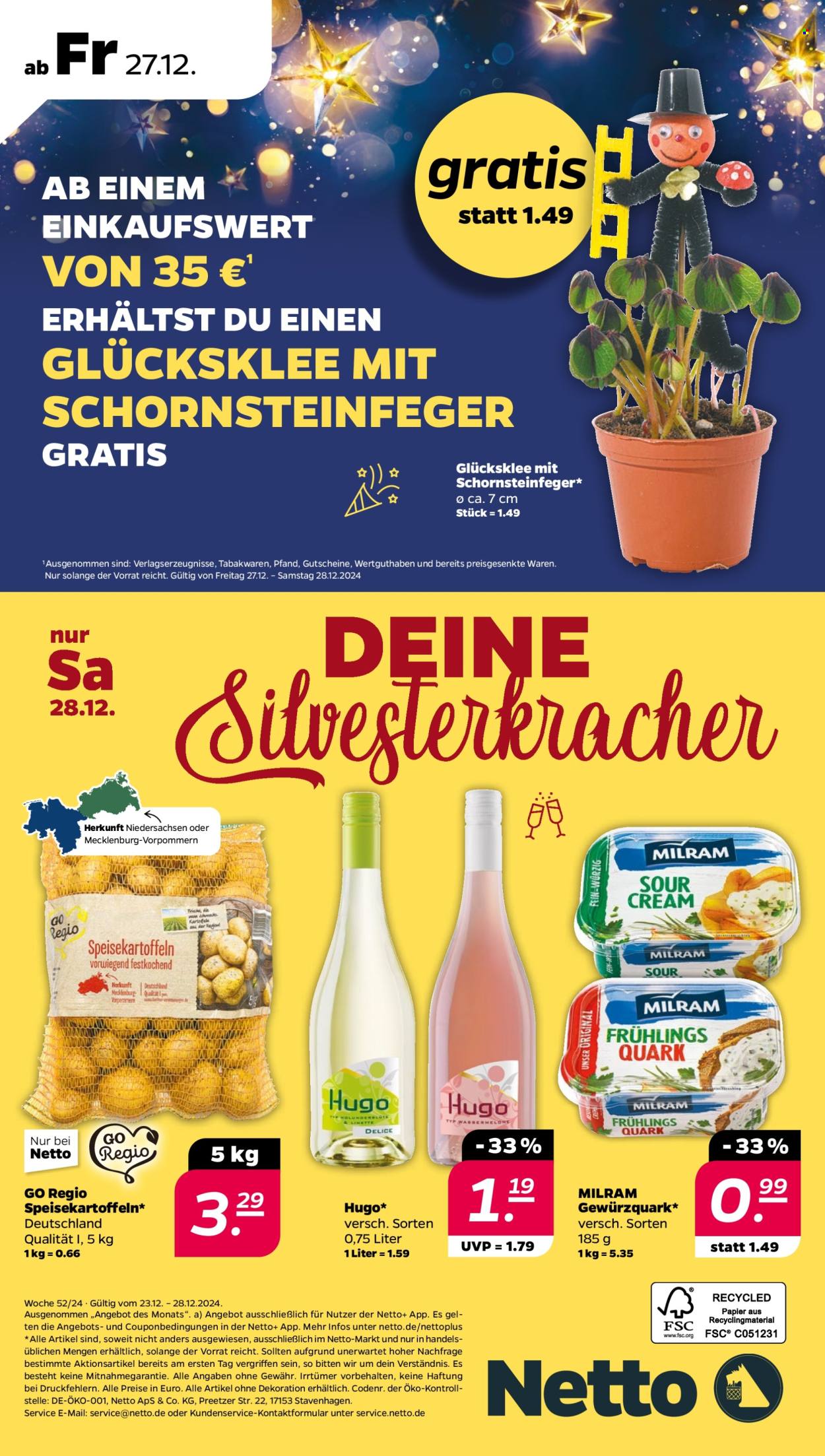 Netto Prospekte  - 23.12.2024 - 28.12.2024. Seite 28