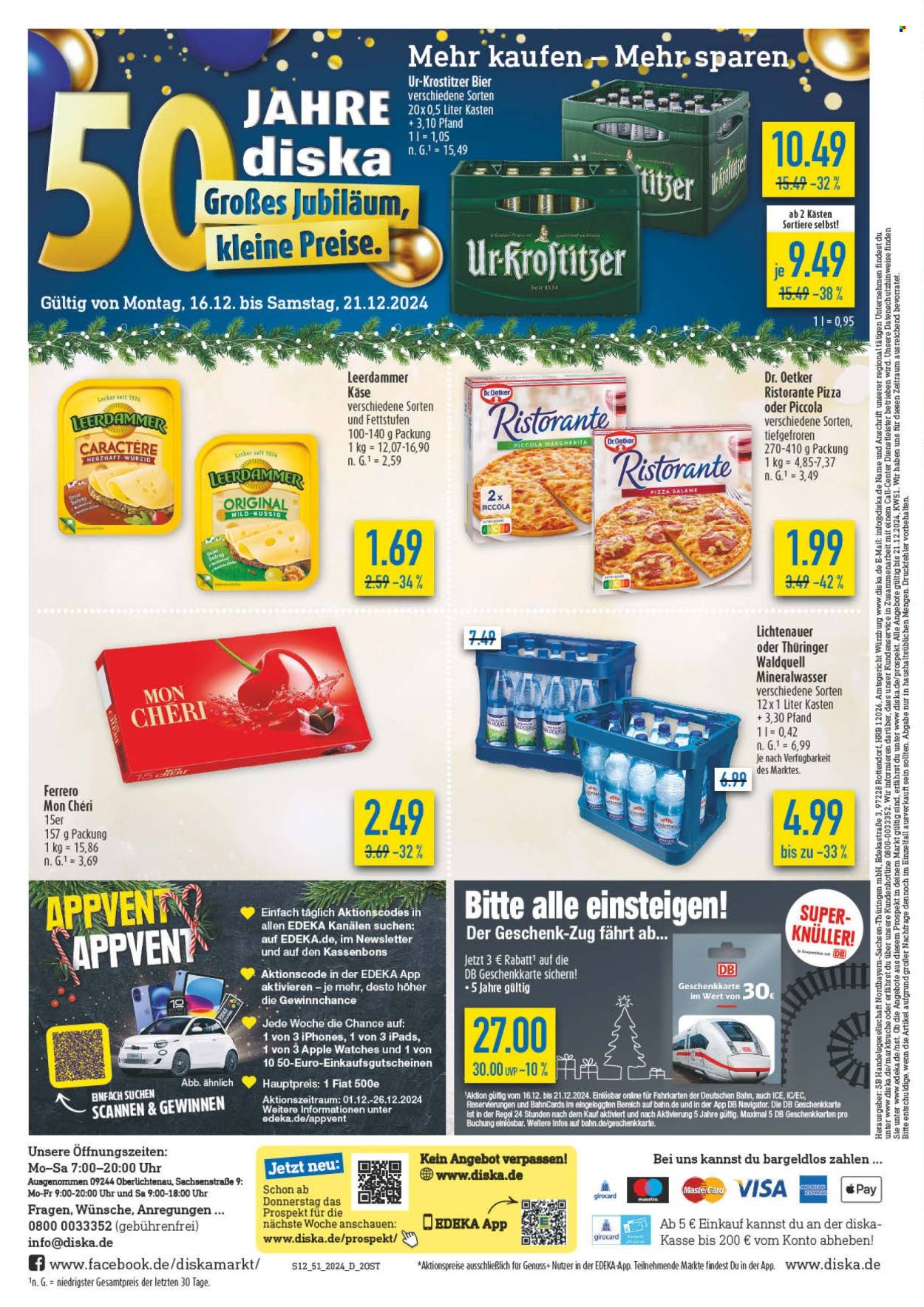 Diska Prospekte  - 16.12.2024 - 21.12.2024. Seite 12