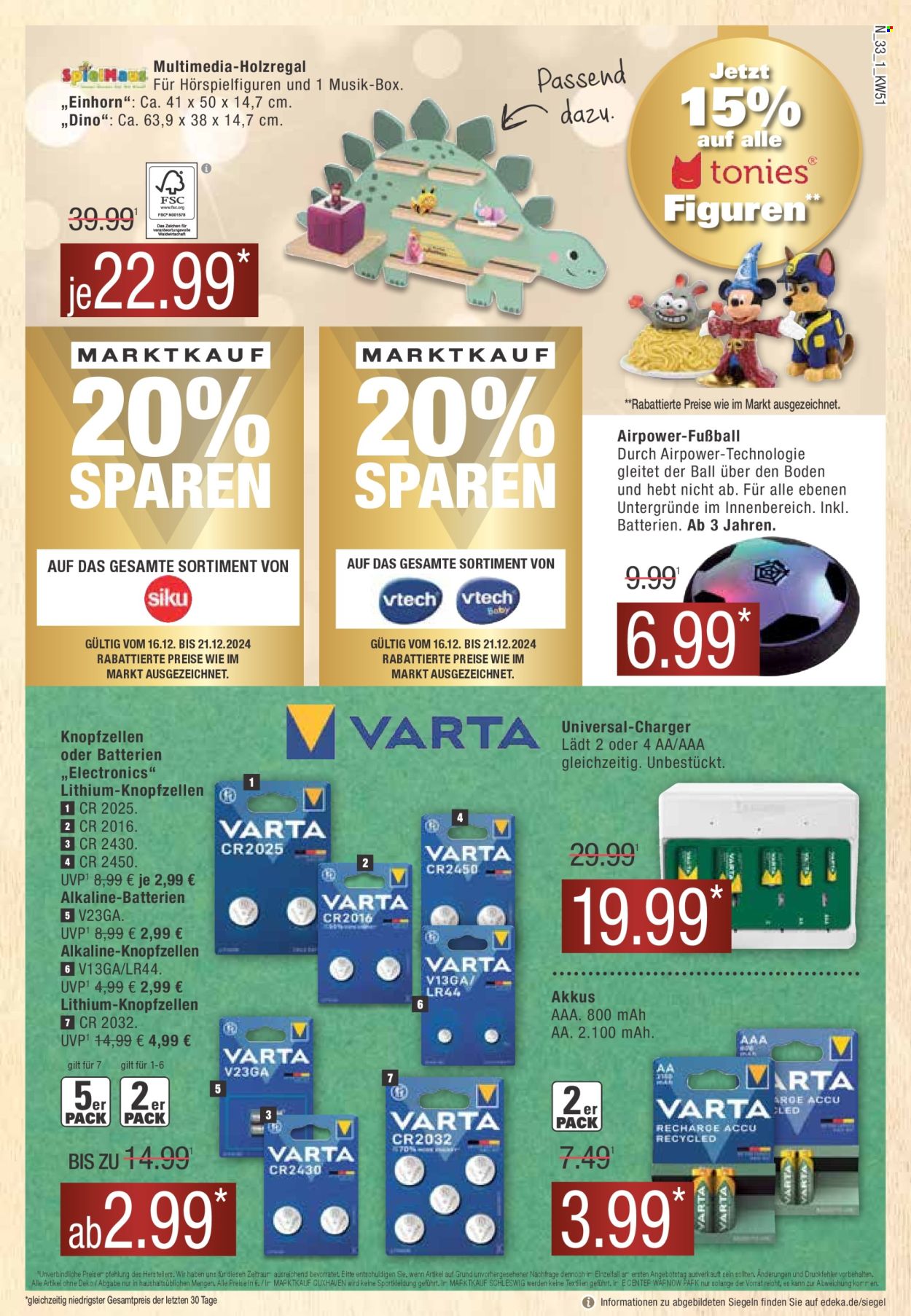 Marktkauf Prospekte  - 16.12.2024 - 21.12.2024. Seite 33