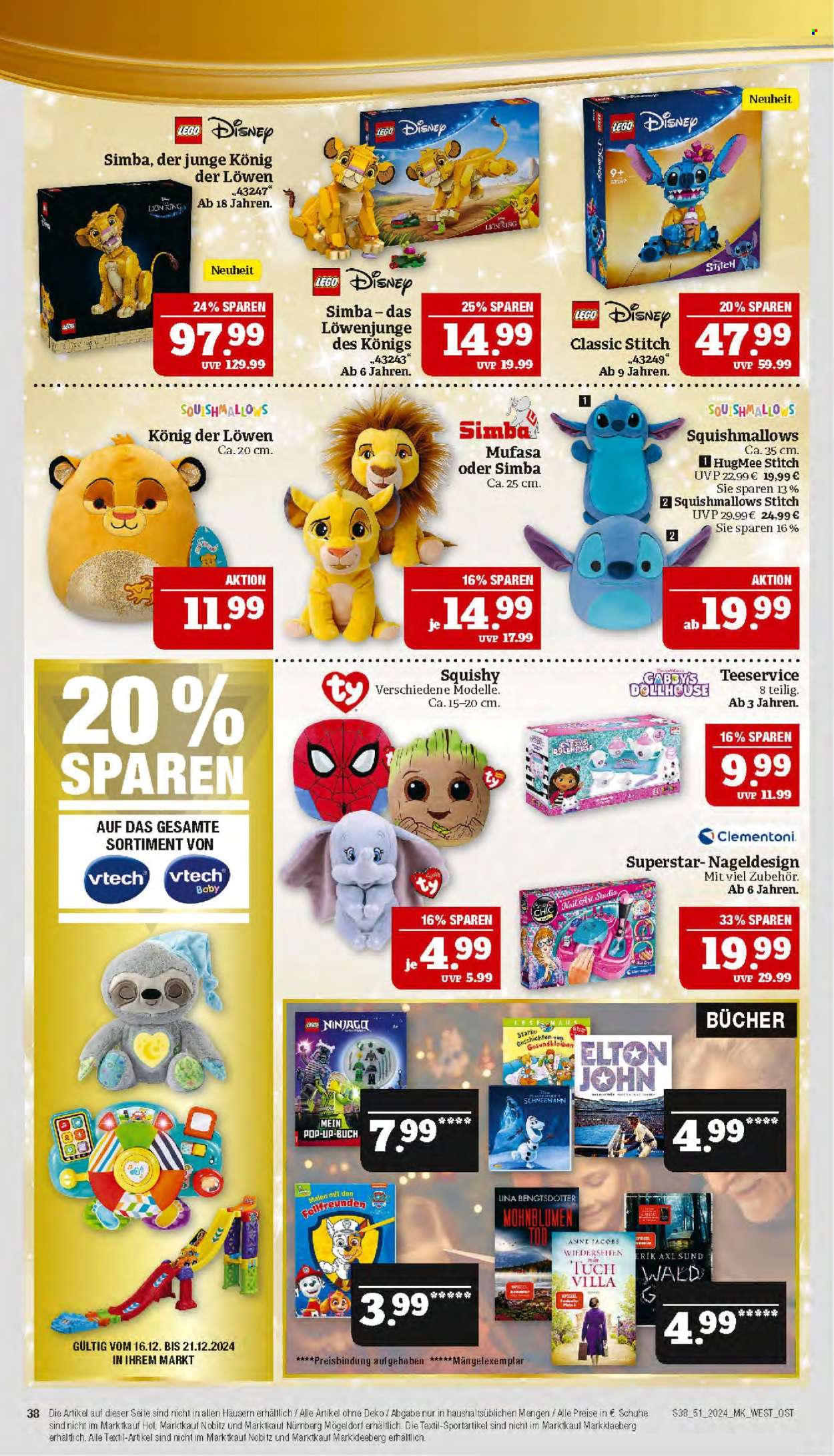 Marktkauf Prospekte  - 16.12.2024 - 21.12.2024. Seite 38