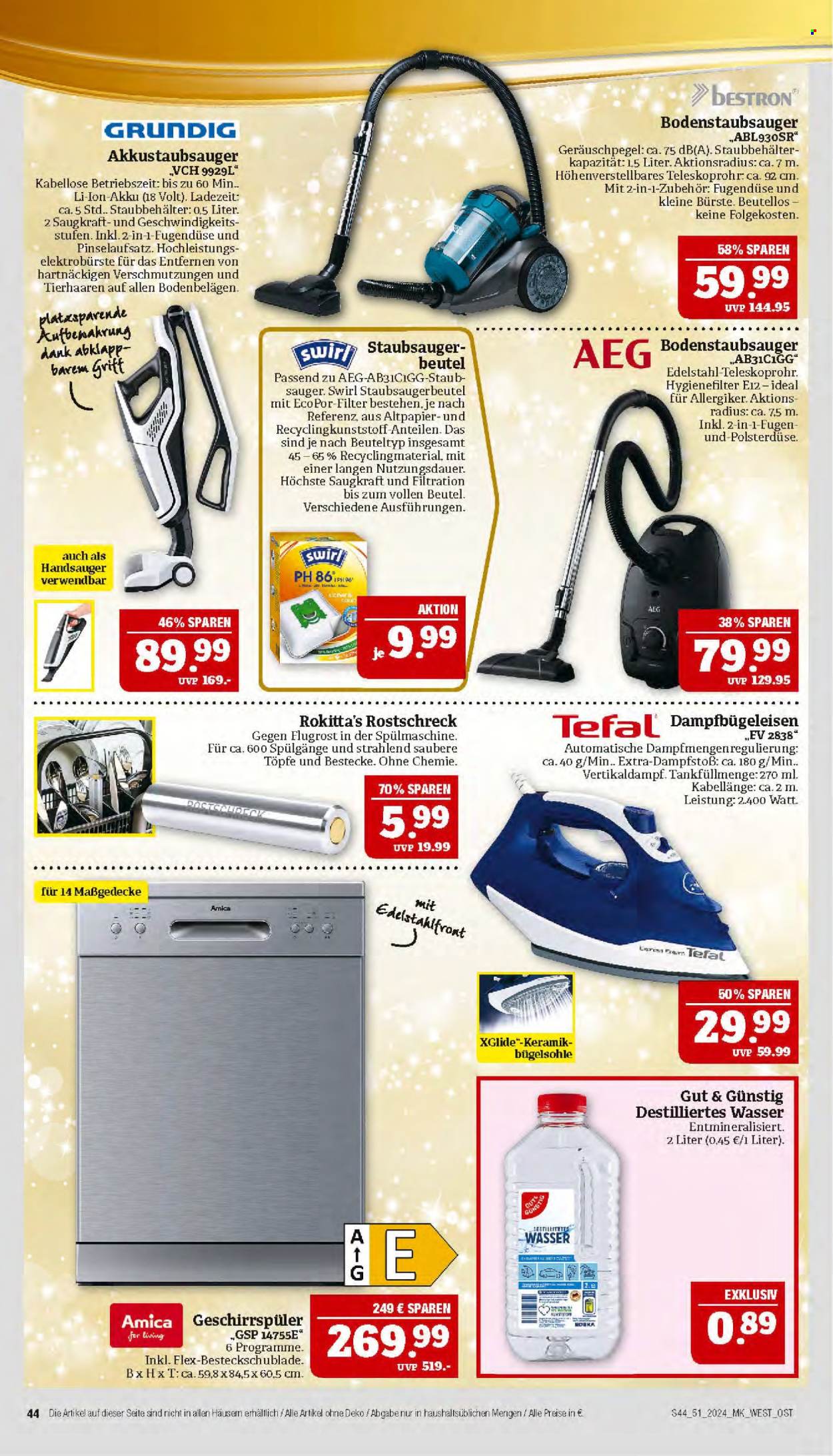 Marktkauf Prospekte  - 16.12.2024 - 21.12.2024. Seite 44