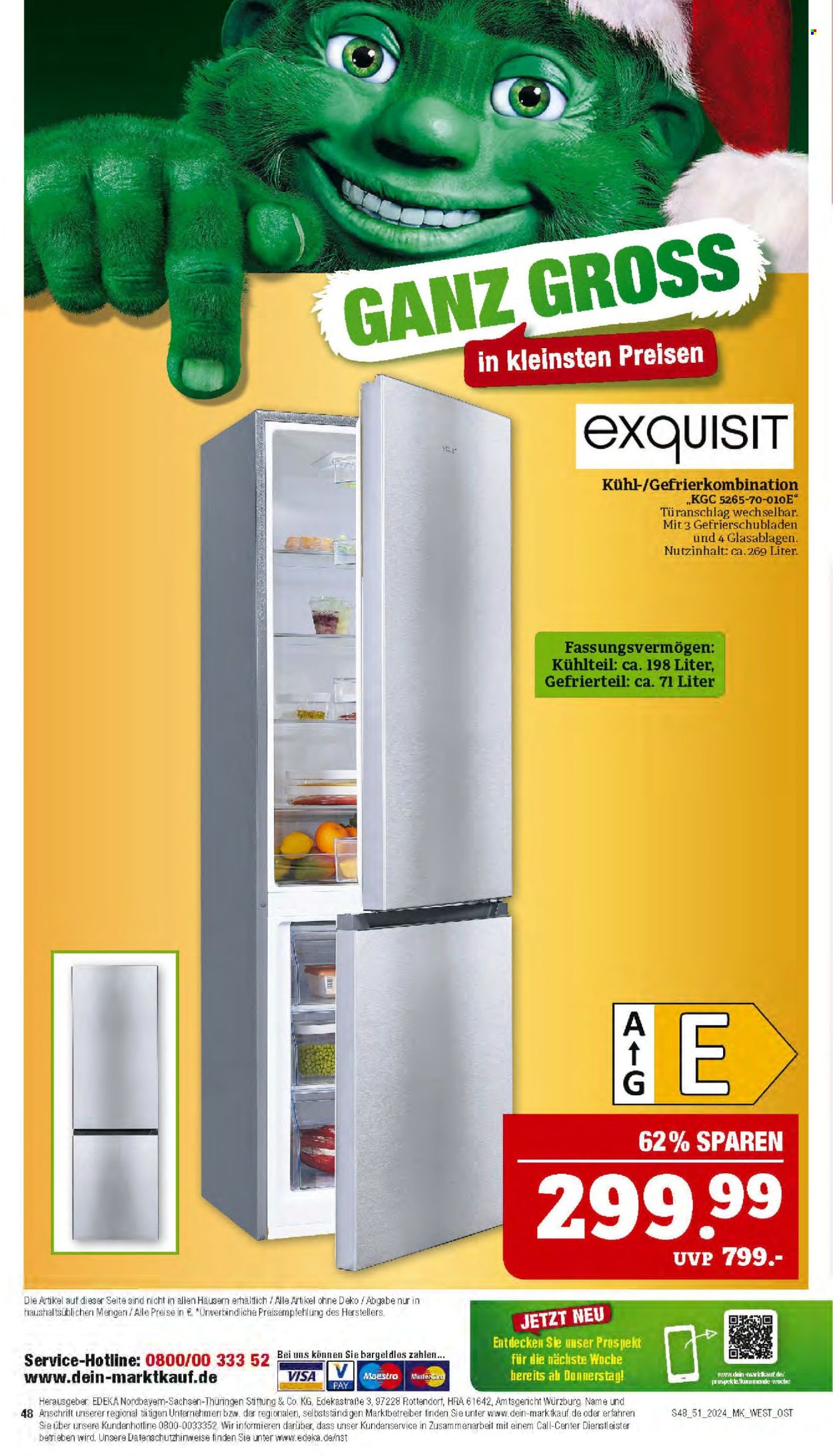Marktkauf Prospekte  - 16.12.2024 - 21.12.2024. Seite 48