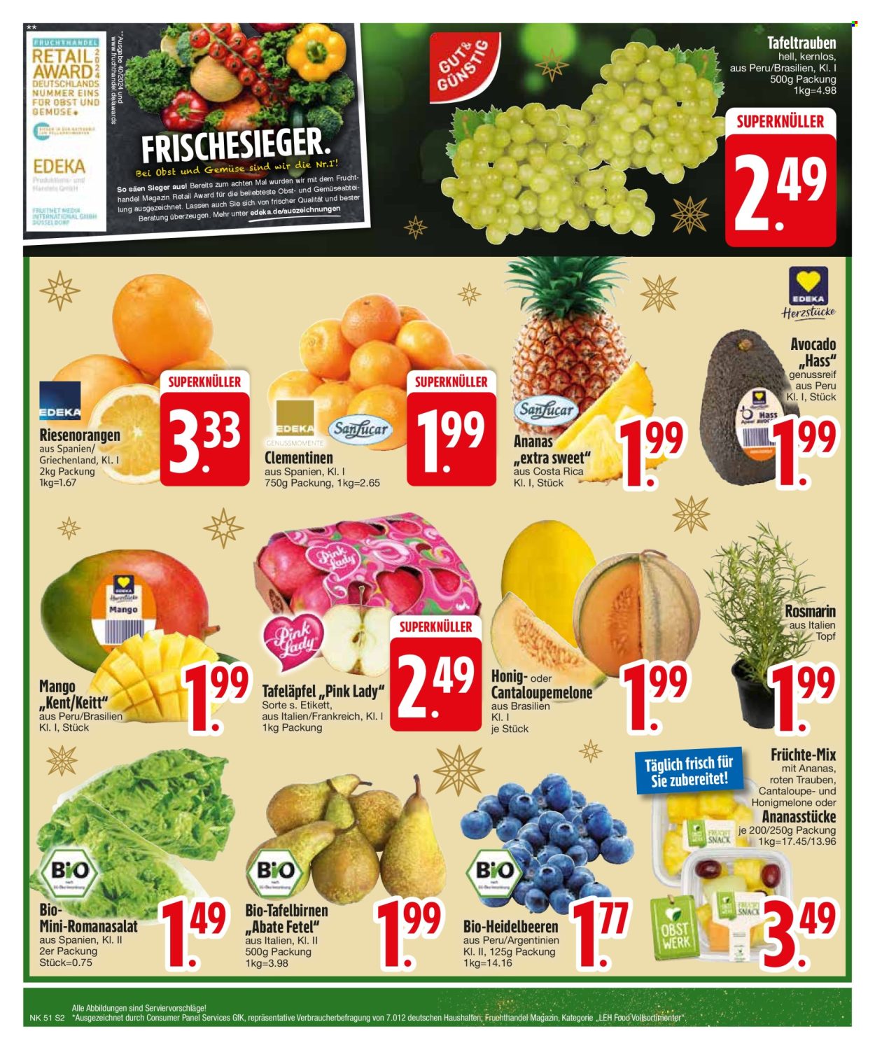 Edeka Prospekte  - 16.12.2024 - 21.12.2024. Seite 4