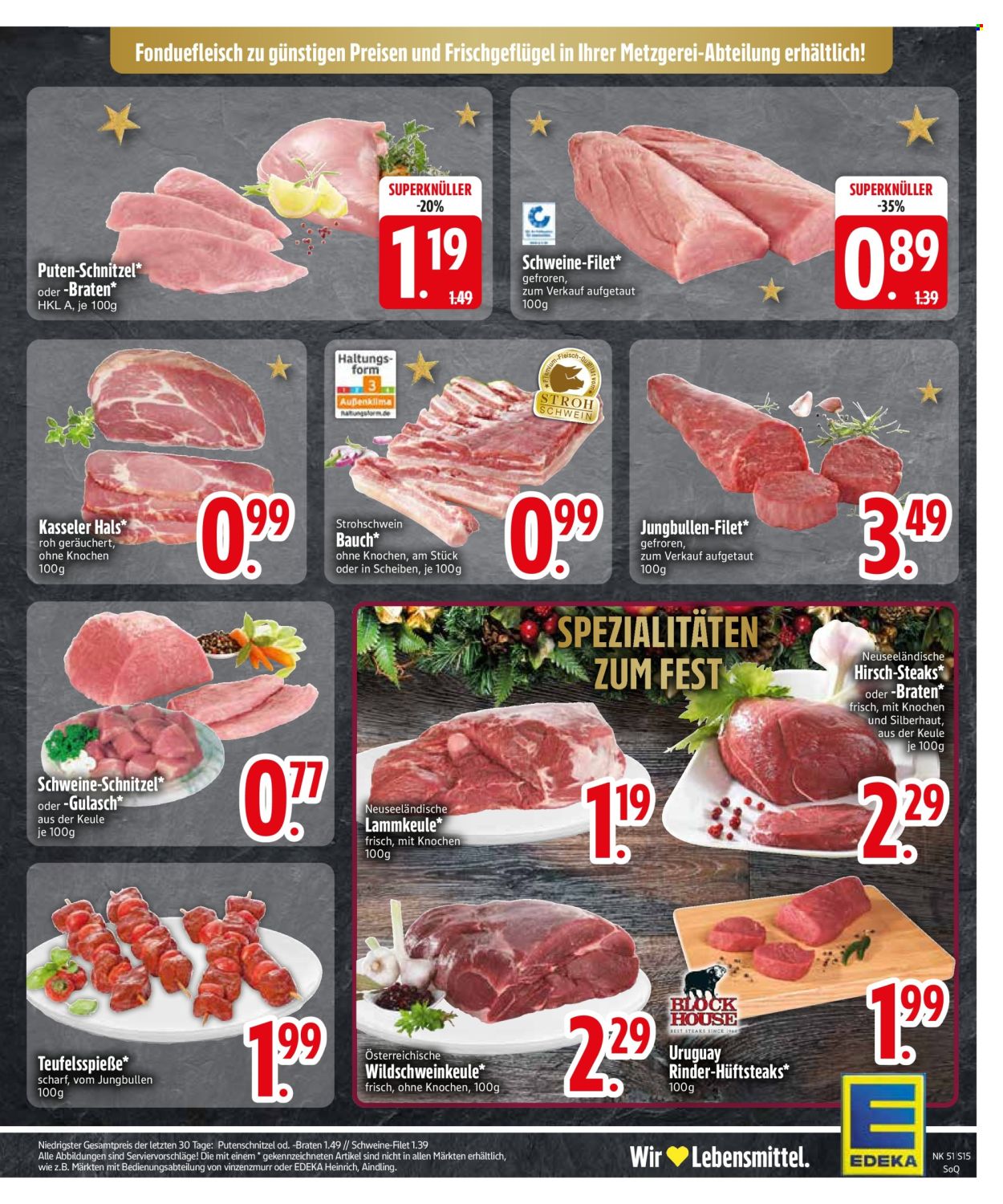 Edeka Prospekte  - 16.12.2024 - 21.12.2024. Seite 17