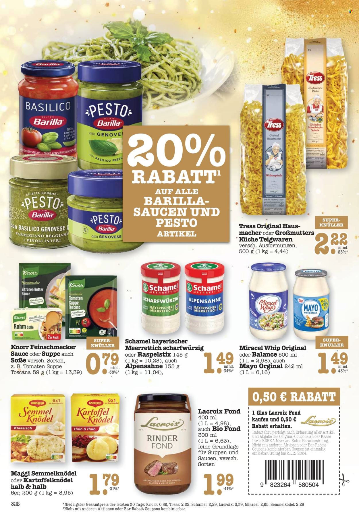 Edeka Prospekte  - 16.12.2024 - 21.12.2024. Seite 32