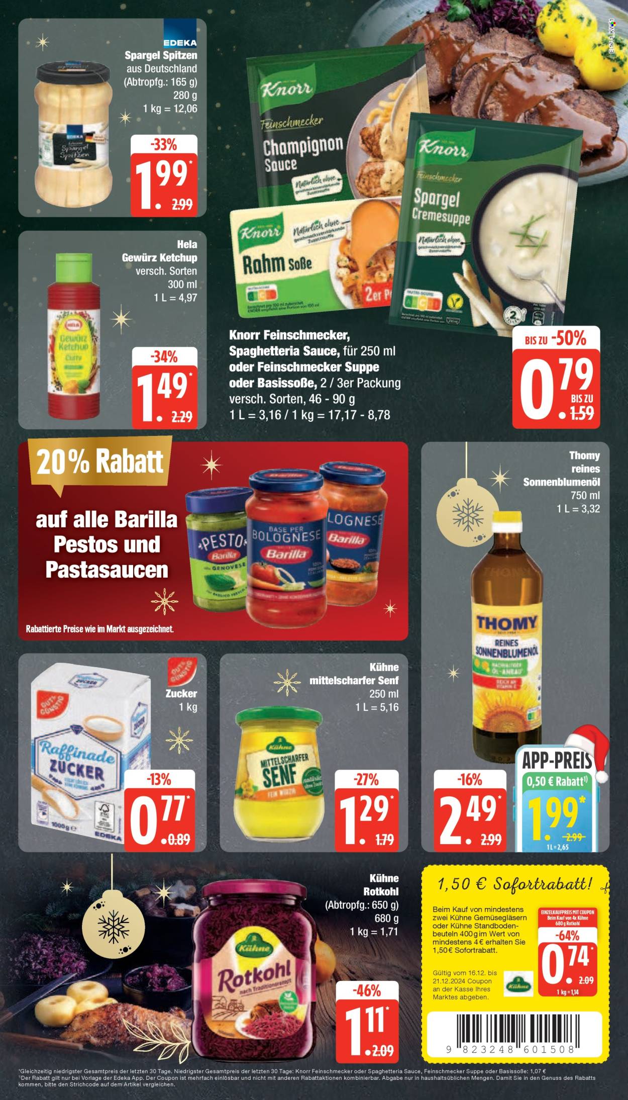 Edeka Prospekte  - 16.12.2024 - 21.12.2024. Seite 17