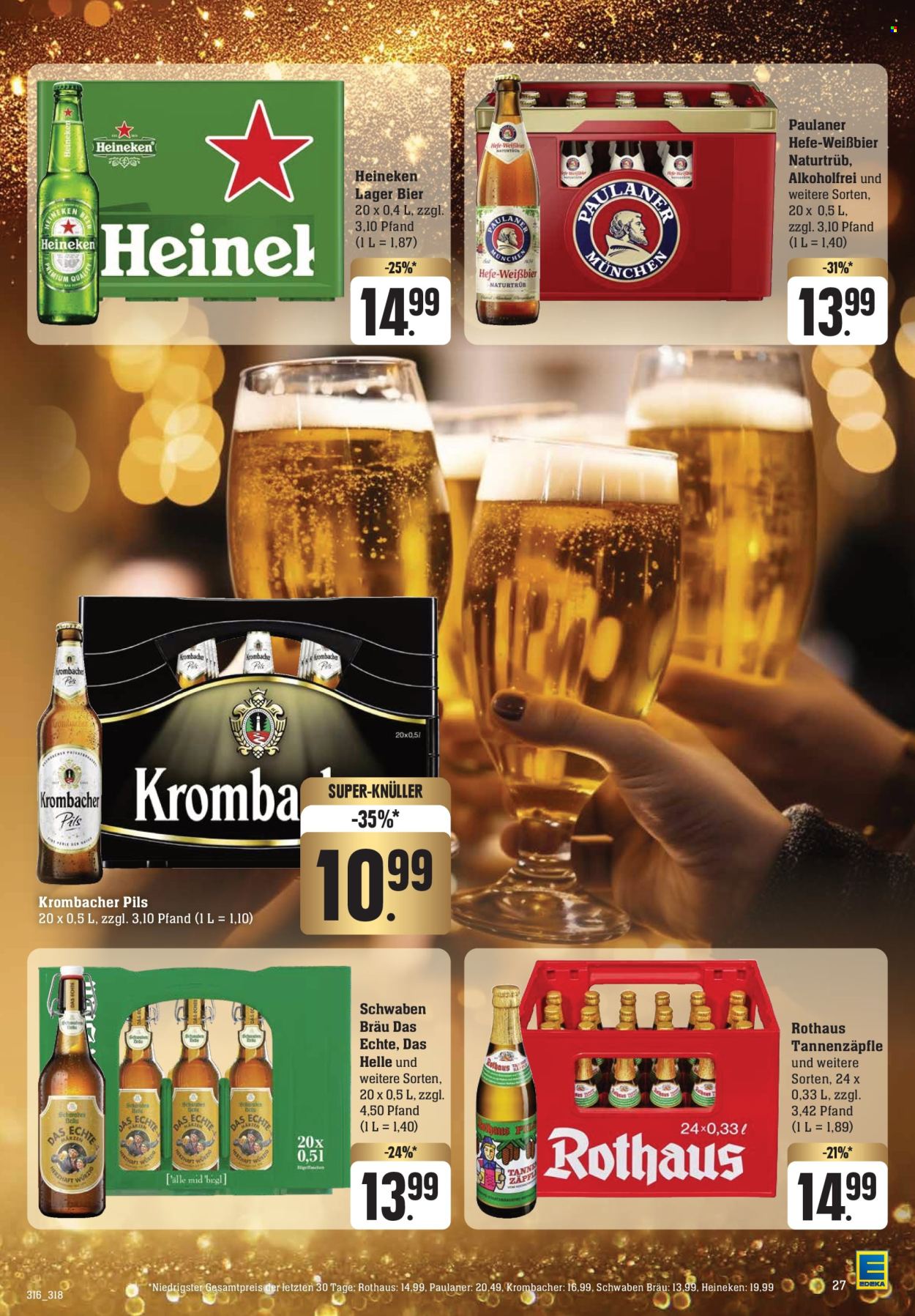 Edeka Prospekte  - 16.12.2024 - 21.12.2024. Seite 33