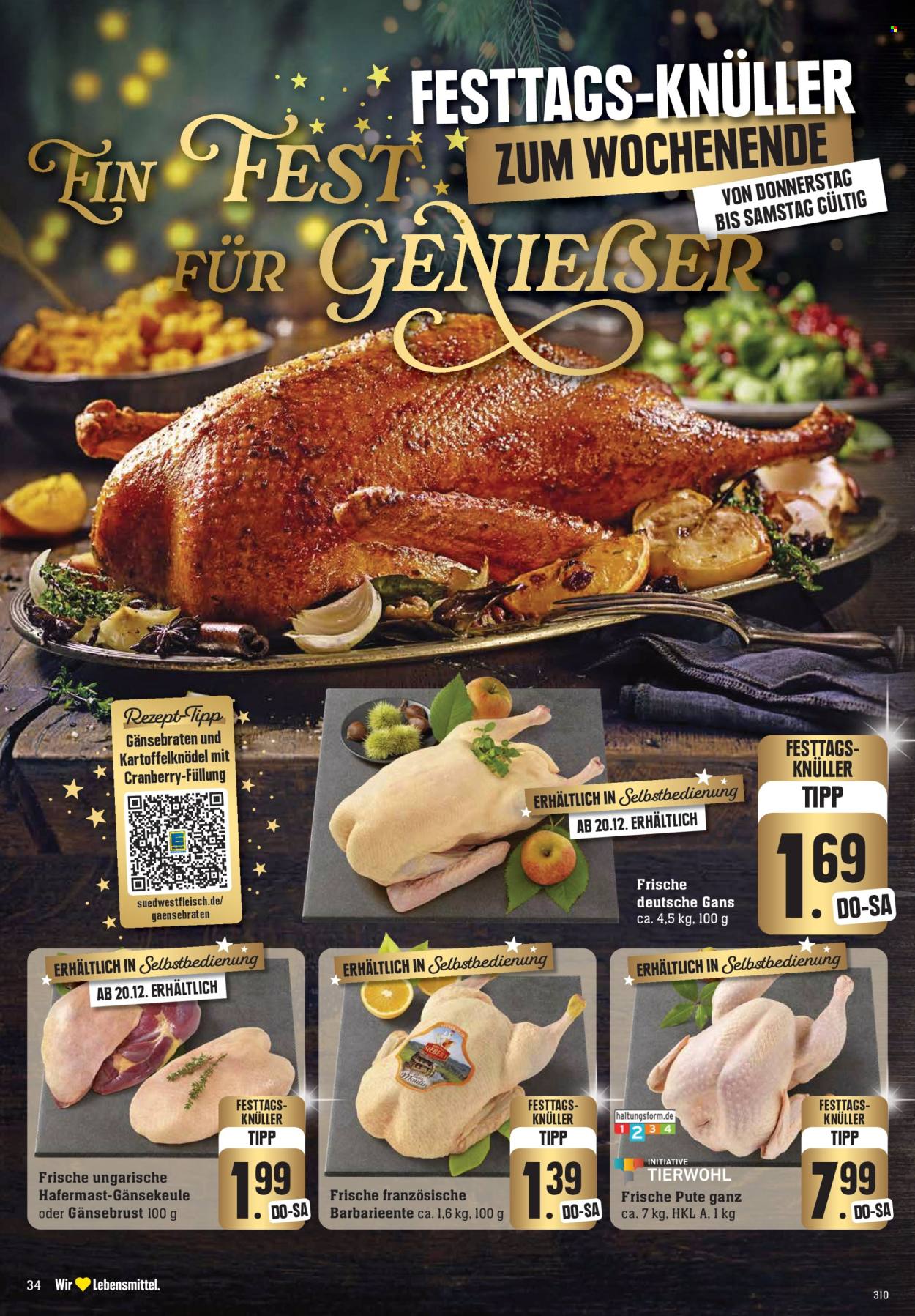 Edeka Prospekte  - 16.12.2024 - 21.12.2024. Seite 40