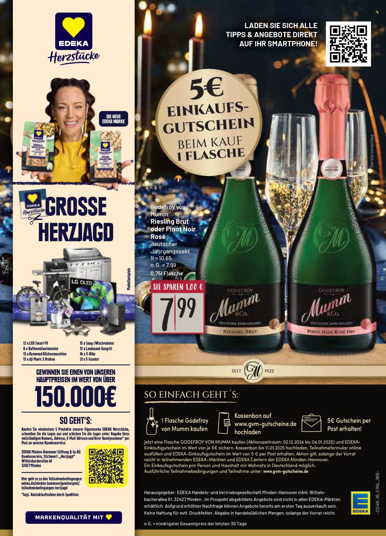Edeka Prospekte  - 2.12.2024 - 4.01.2025. Seite 16