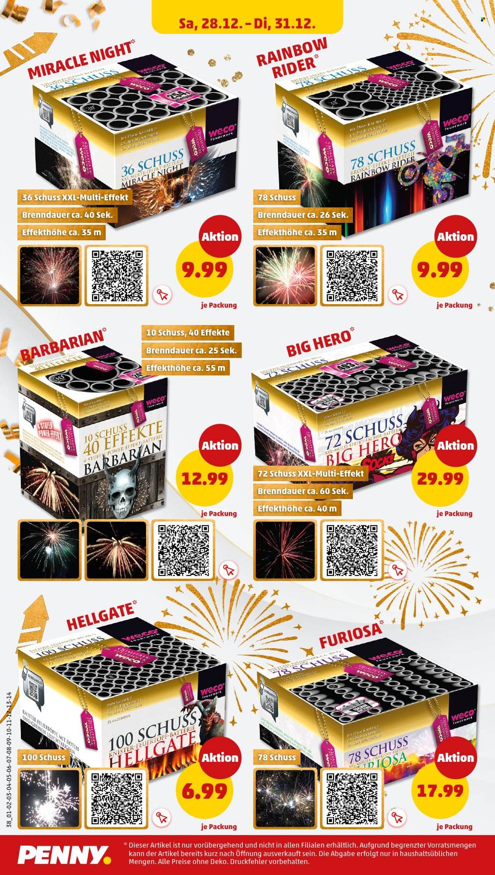 Penny Prospekte  - 23.12.2024 - 28.12.2024. Seite 38