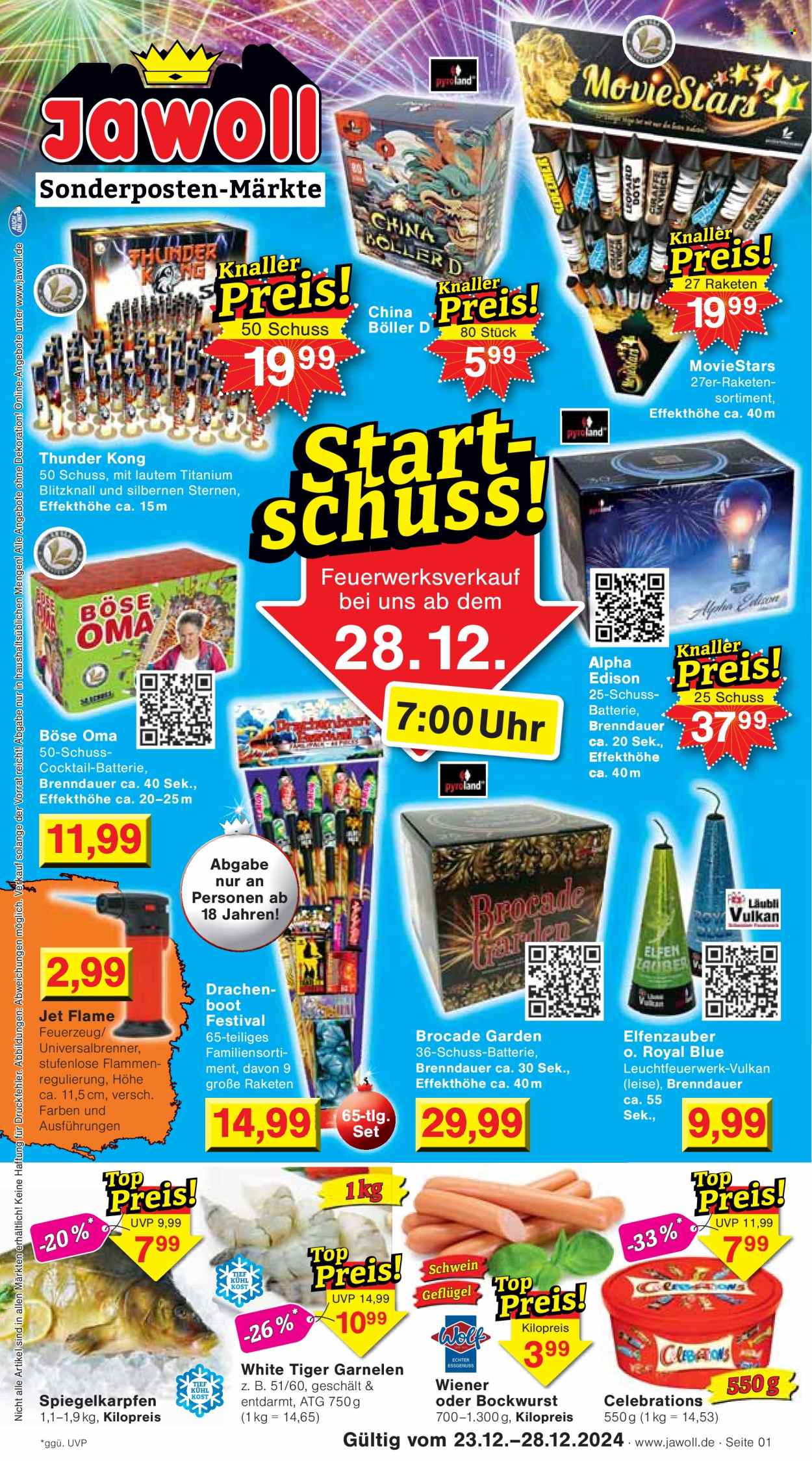 Jawoll Prospekte  - 23.12.2024 - 28.12.2024. Seite 1