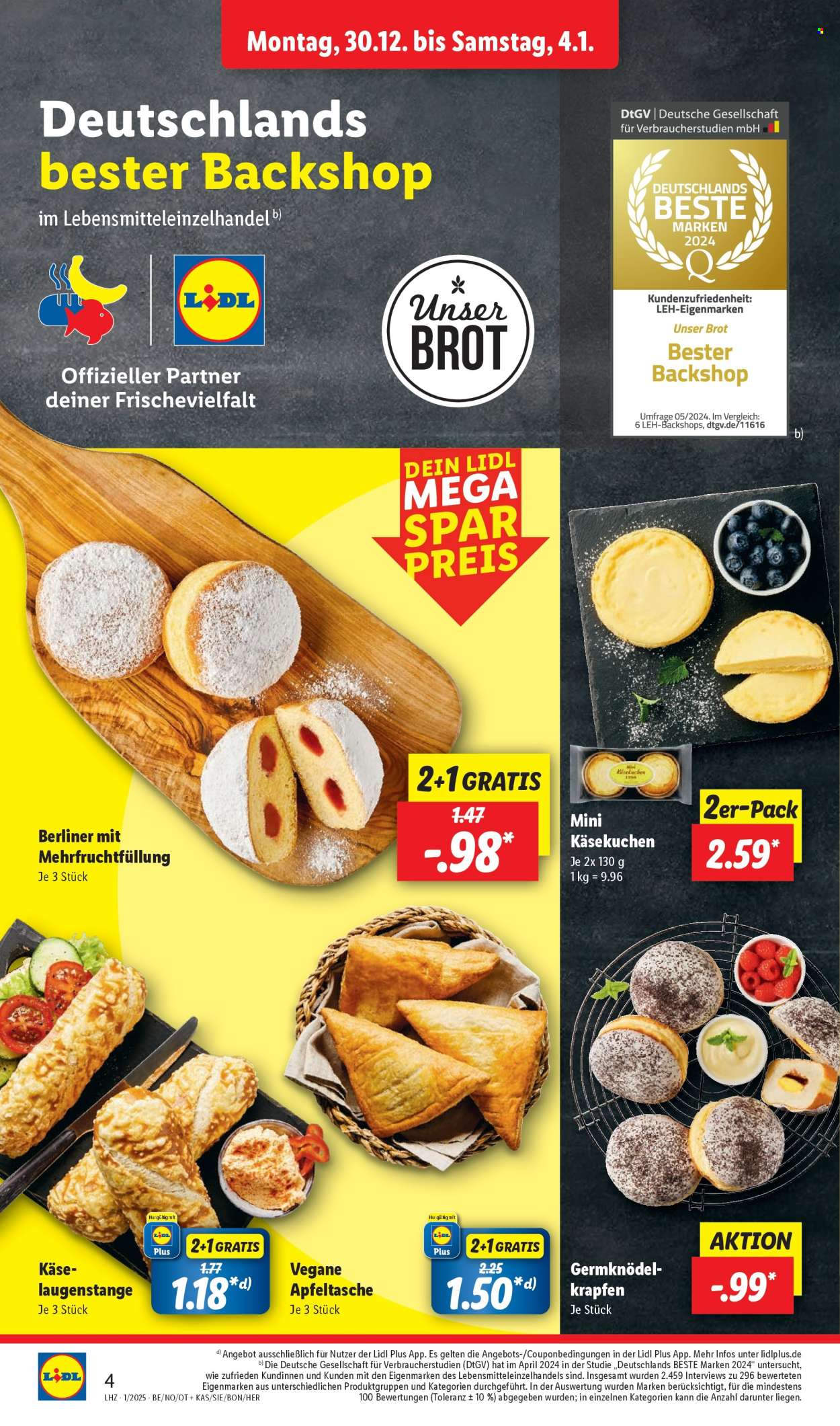 Lidl Prospekte  - 30.12.2024 - 4.01.2025. Seite 4