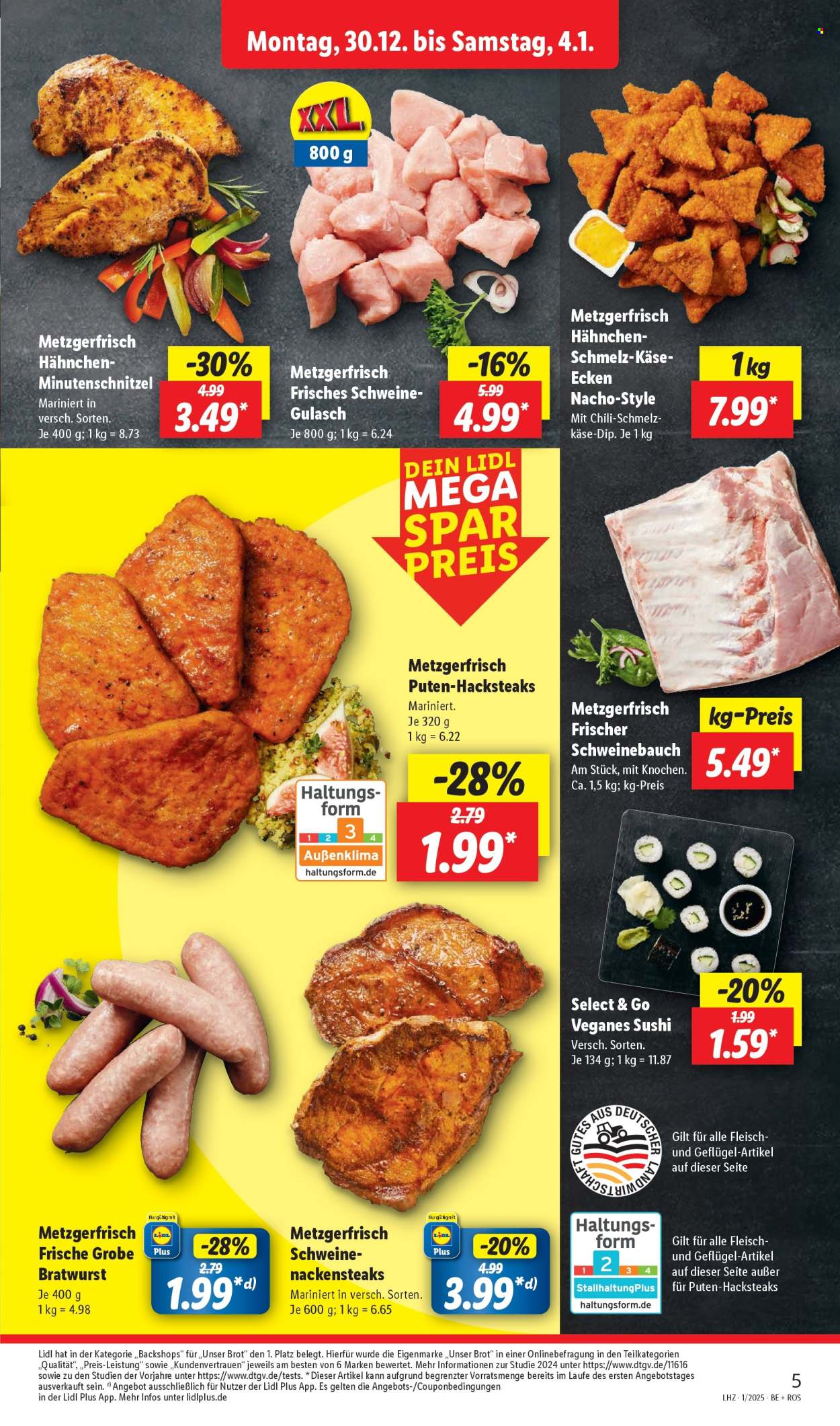 Lidl Prospekte  - 30.12.2024 - 4.01.2025. Seite 7