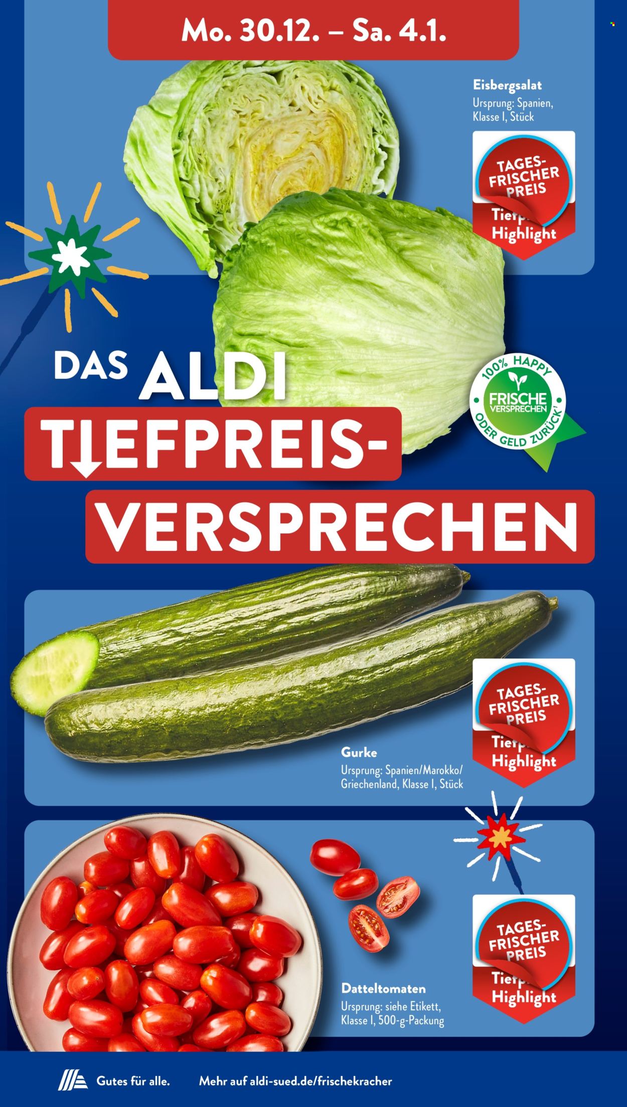 ALDI SÜD Prospekte  - 30.12.2024 - 4.01.2025. Seite 4