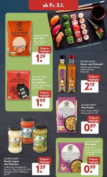 thumbnail - Kimchi, Ingwer oder Edamame