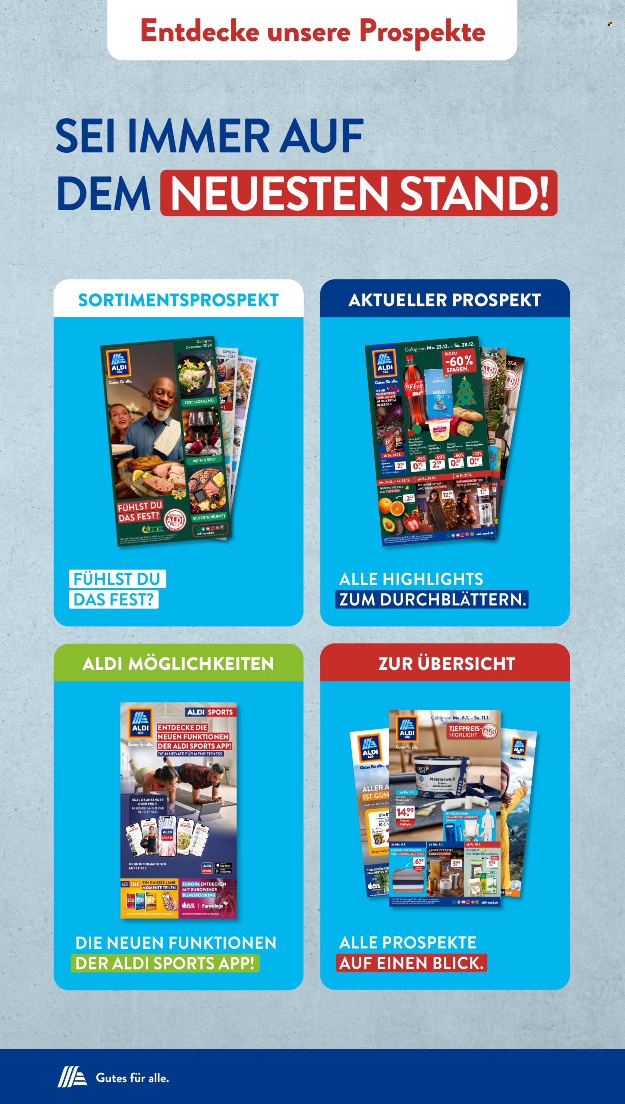 ALDI SÜD Prospekte  - 30.12.2024 - 4.01.2025. Seite 52