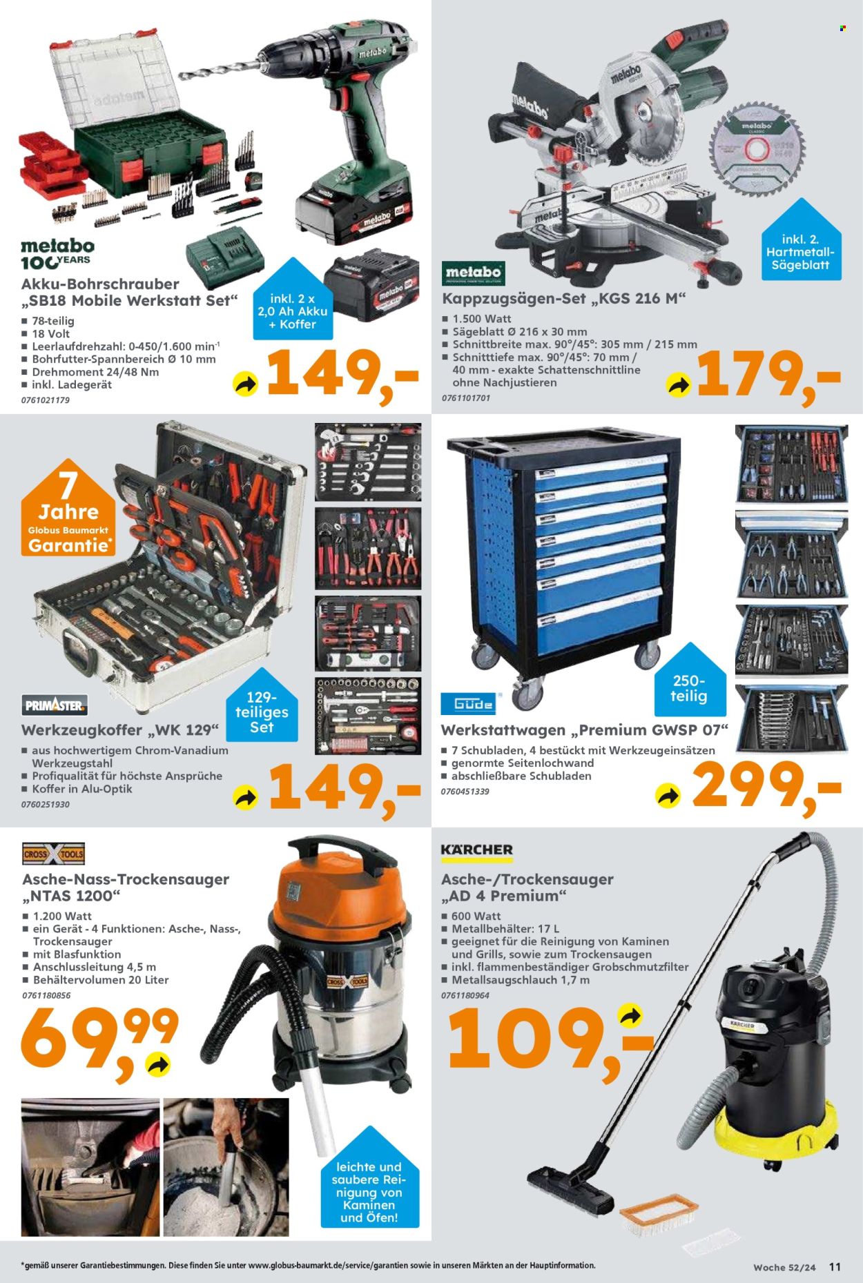 Globus Baumarkt Prospekte  - 23.12.2024 - 28.12.2024. Seite 11