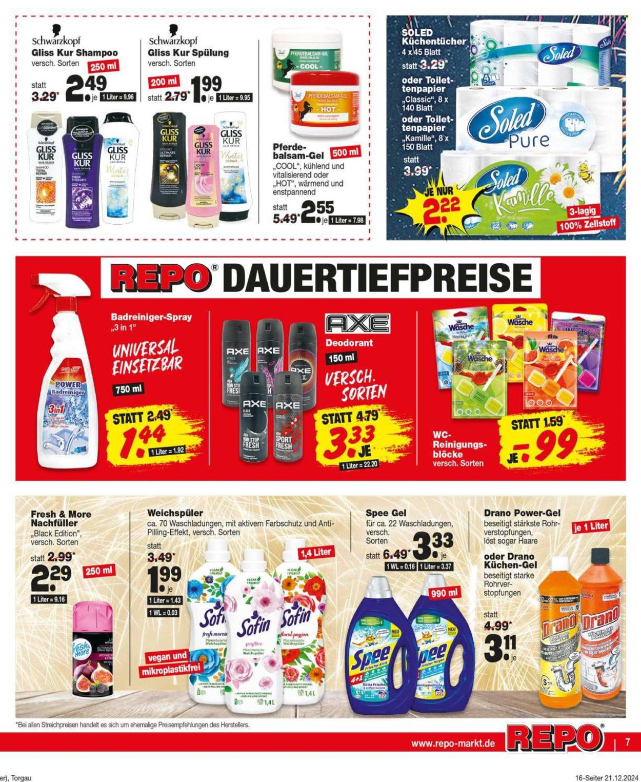 Repo Prospekte  - 23.12.2024 - 28.12.2024. Seite 7
