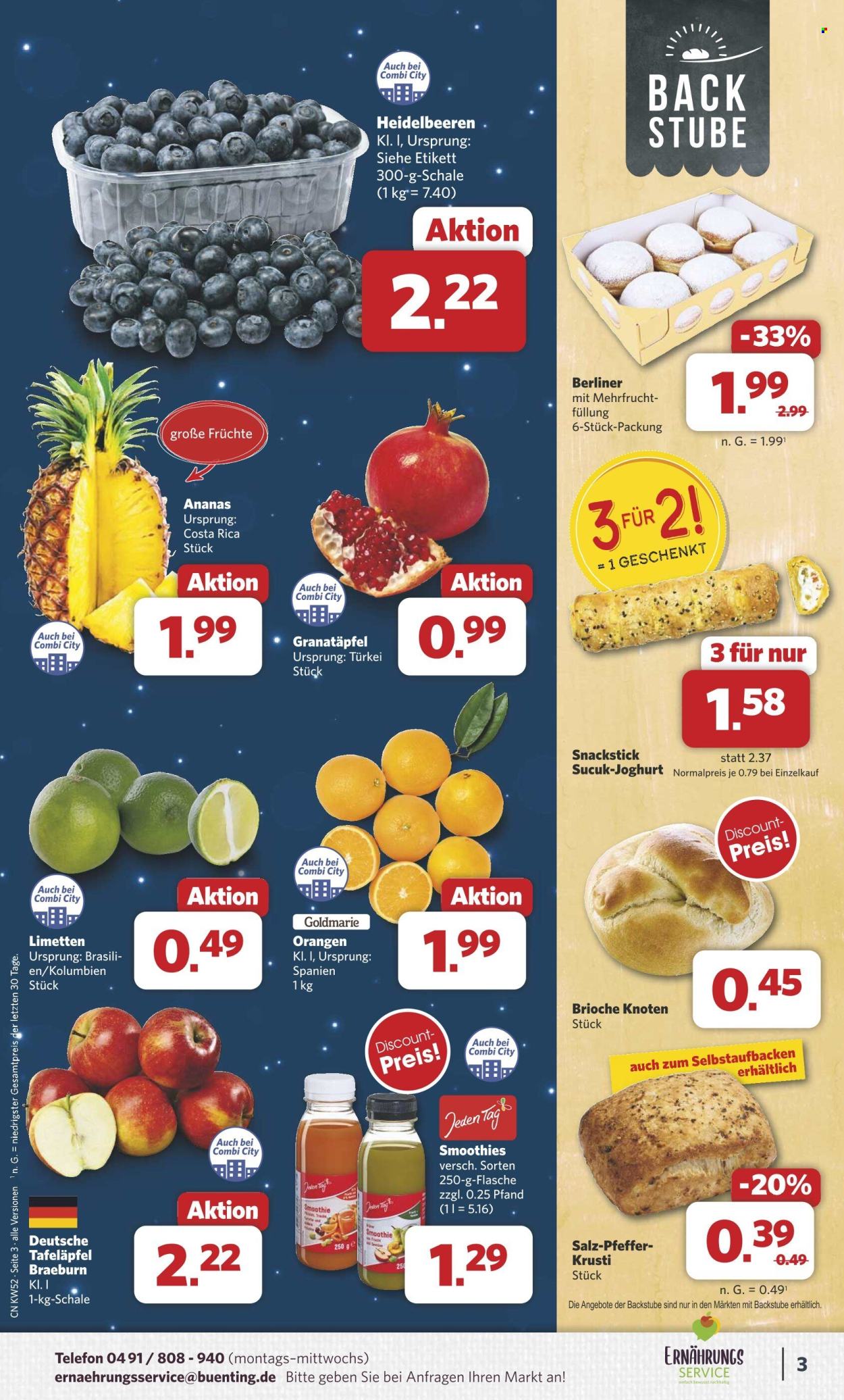 Combi Prospekte  - 23.12.2024 - 31.12.2024. Seite 3