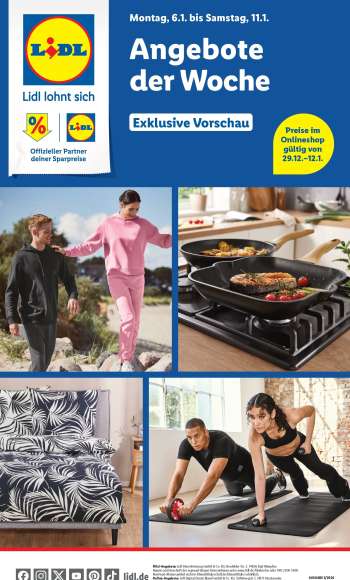 Prospekte Lidl - 6.01.2025 - 11.01.2025.