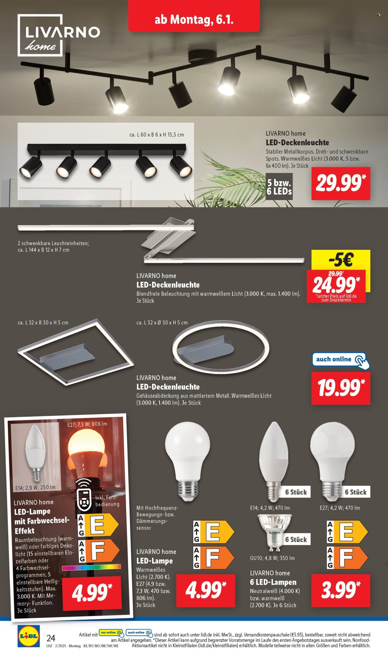 Lidl Prospekte  - 6.01.2025 - 11.01.2025. Seite 12