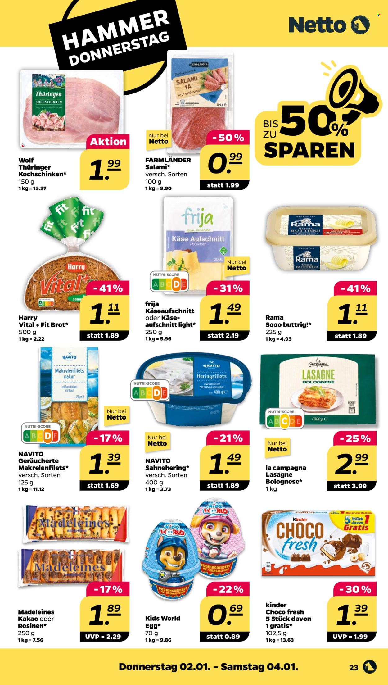 Netto Prospekte  - 30.12.2024 - 4.01.2025. Seite 23