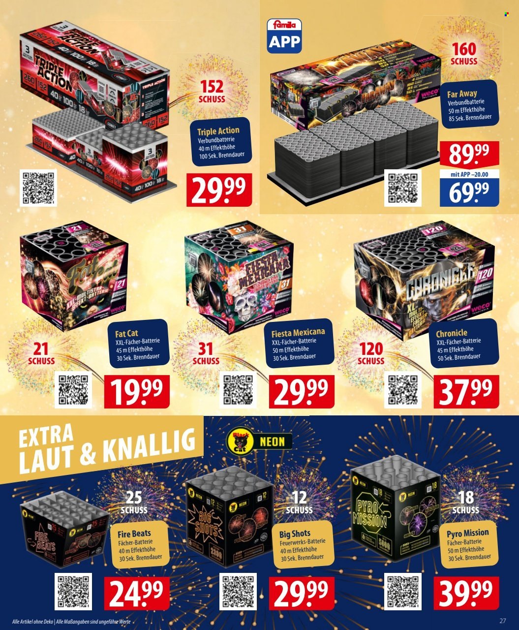 famila Prospekte  - 23.12.2024 - 31.12.2024. Seite 27