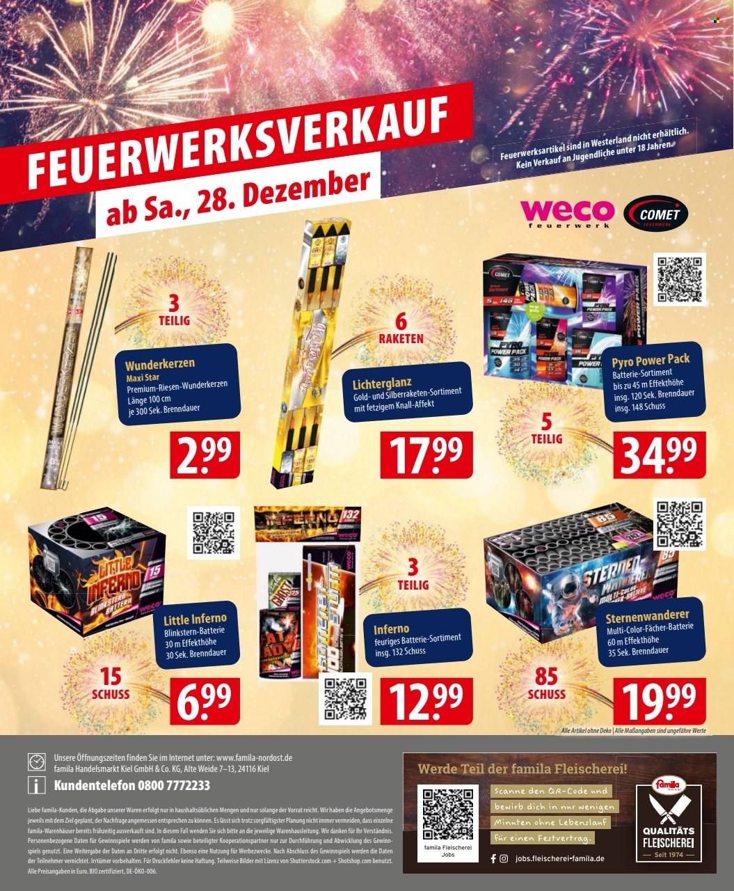famila Prospekte  - 23.12.2024 - 31.12.2024. Seite 28